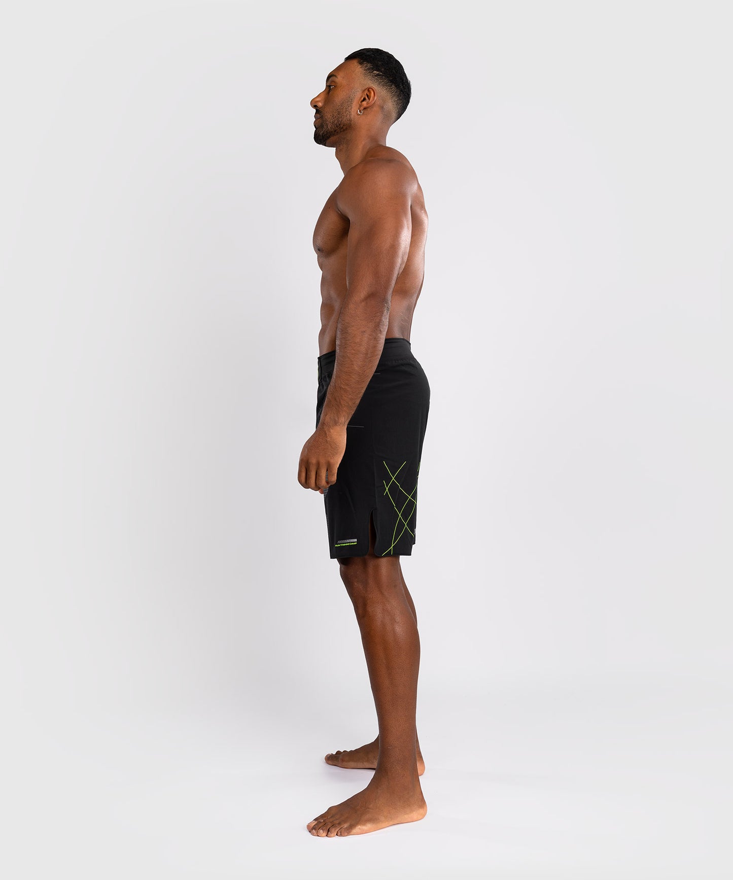 Short de combat Venum Training Camp 4.0 - Noir/Vert Fluo
