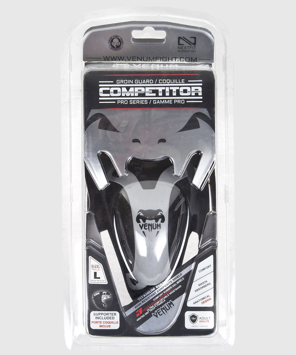 Venum Competitor Silver Series Tiefschutz und Suspensorium