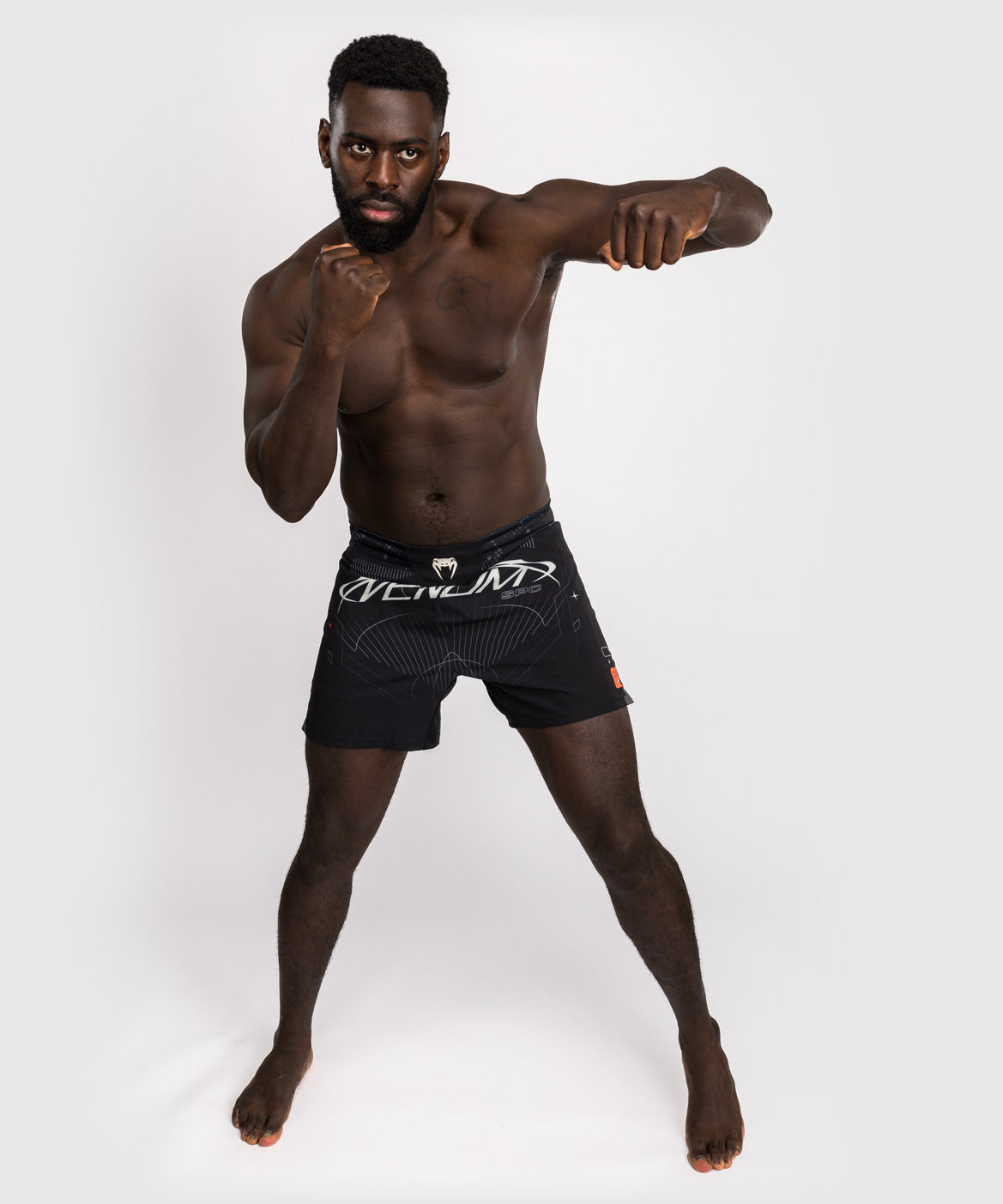 Venum Eclipse Pantaloncini da combattimento – Nero/Avorio