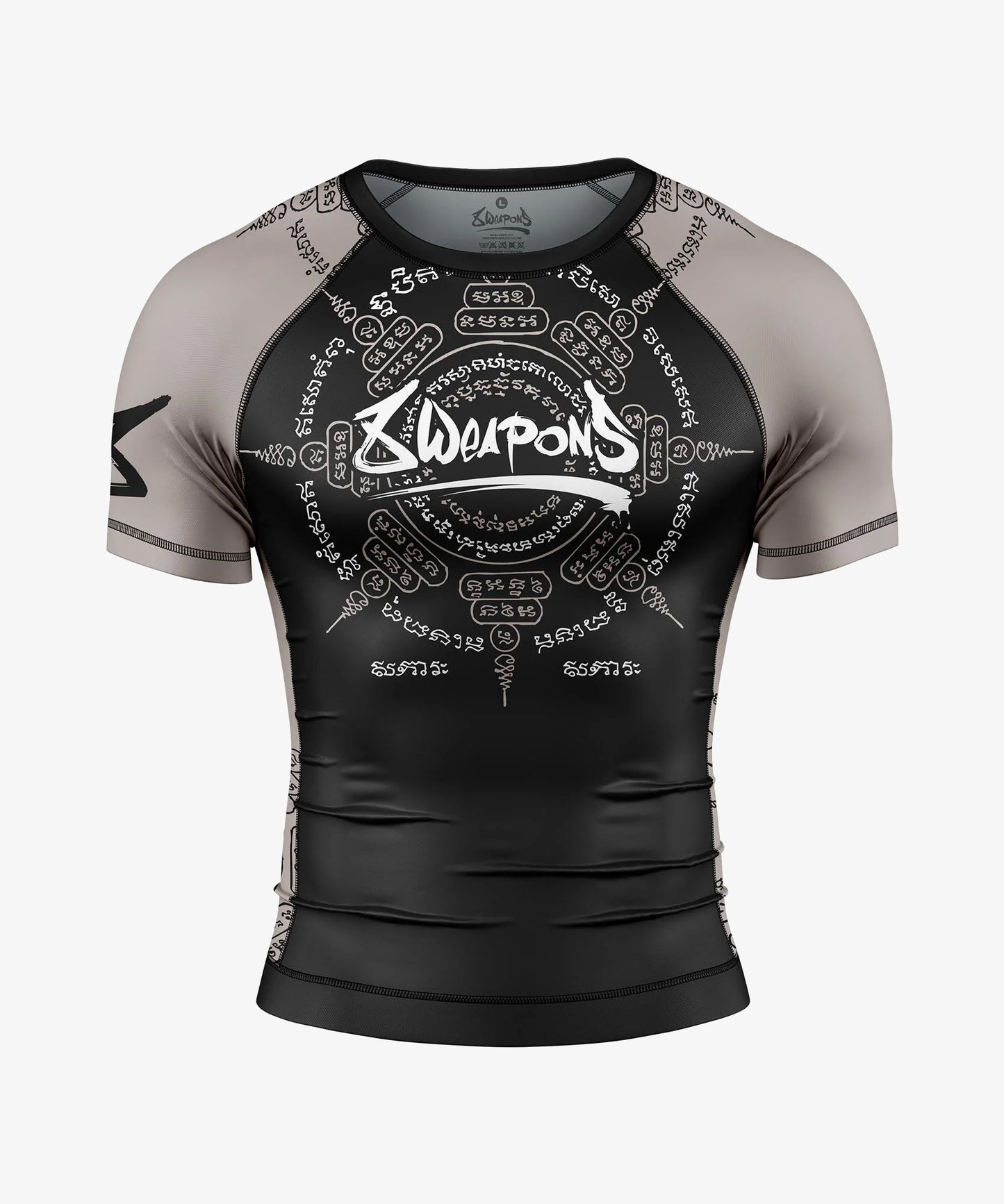 8 Weapons 8 Ways Yant 2.0 Rashguard - Negro/Arena