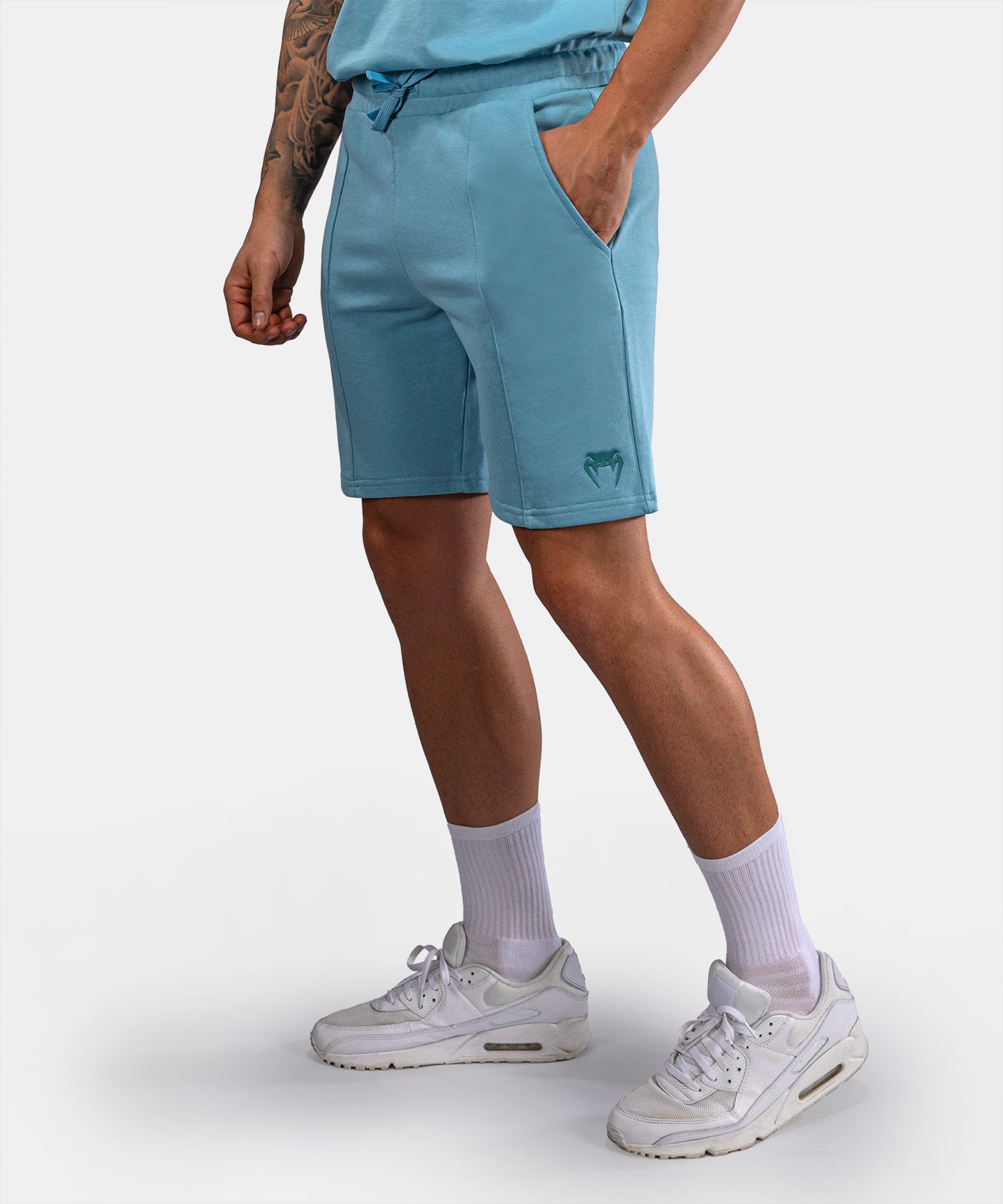Venum Contender Fleece Cotton Shorts - Turquoise