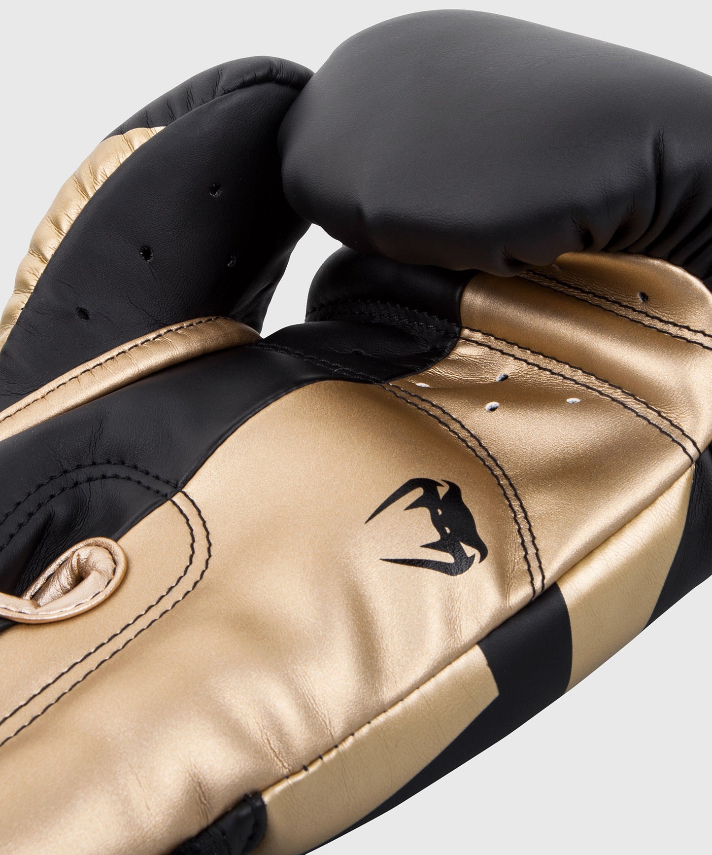 Guantes de Boxeo Venum Elite - Negro/Oro