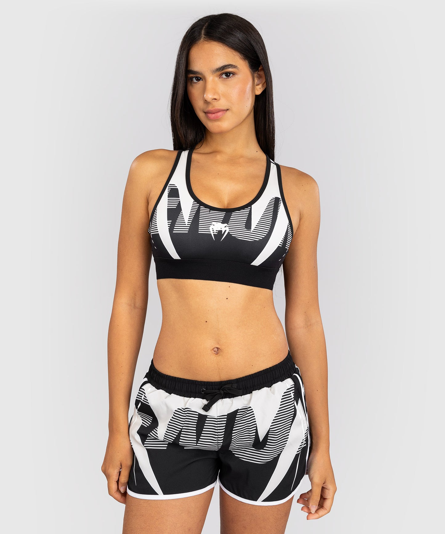 Brassière de Sport Femme Venum Adrenaline – Noir/Ivoire