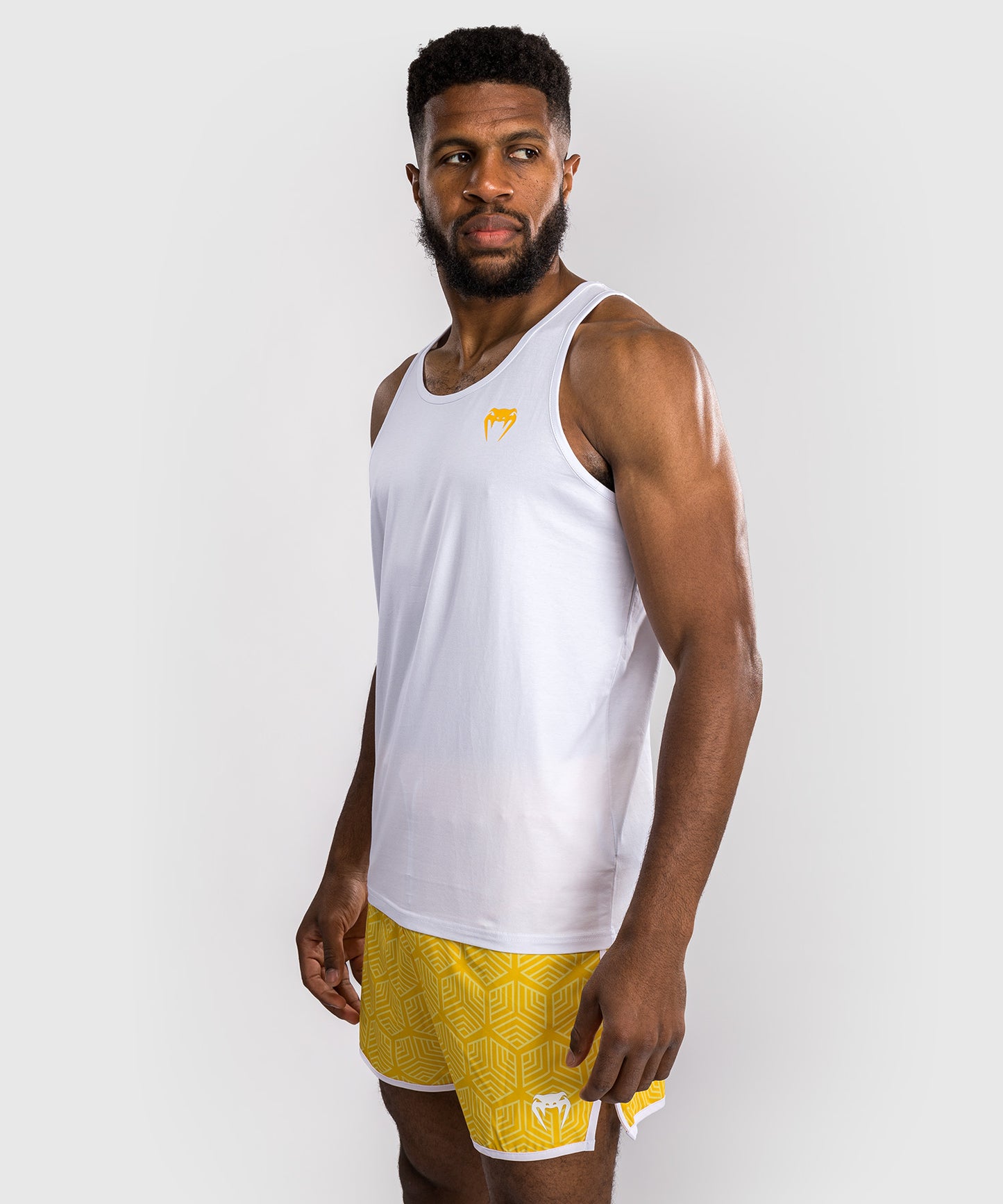Venum Octane Tank Top - Weiß/Vibrant Gelb