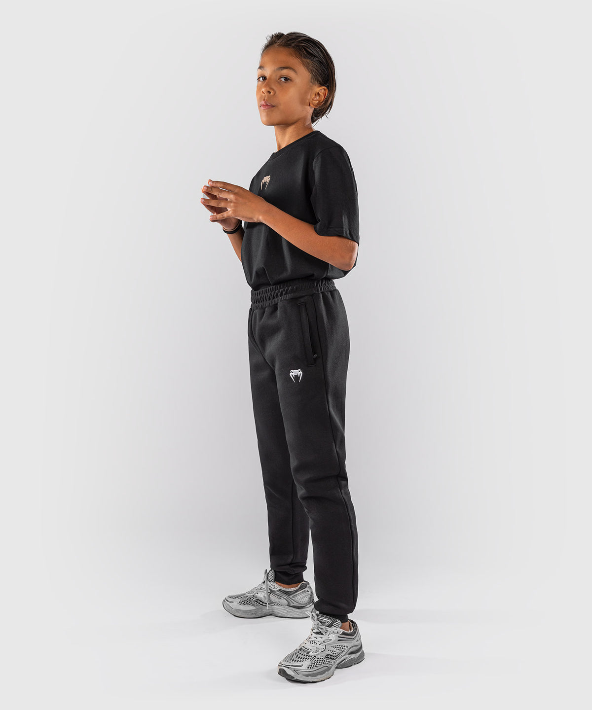 Pantalon de Jogging Venum Attack Fleece & Weave Pour Enfant - Noir