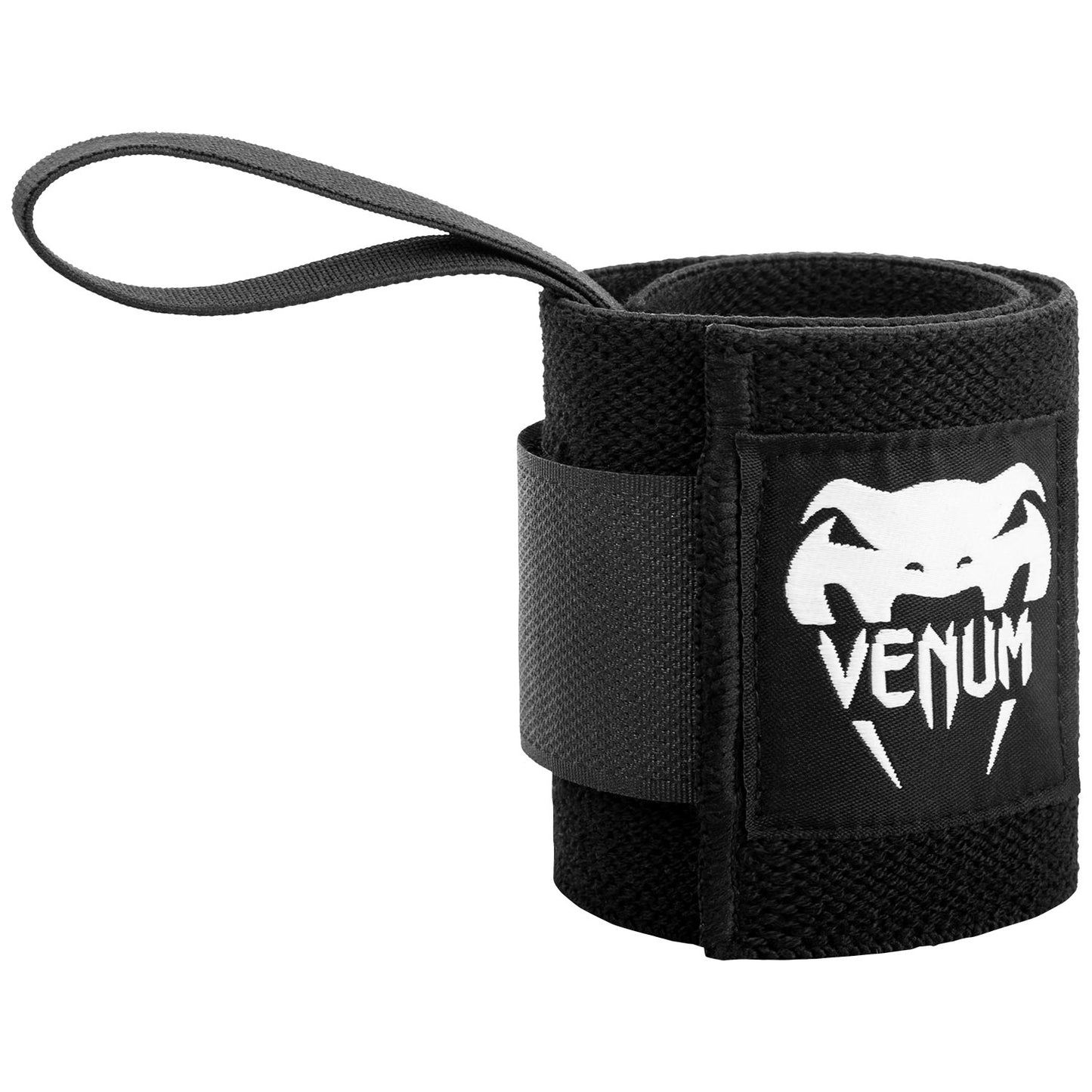 Venum Hyperlift Vendas de Muñeca para Halterofilia - Negro (Par)