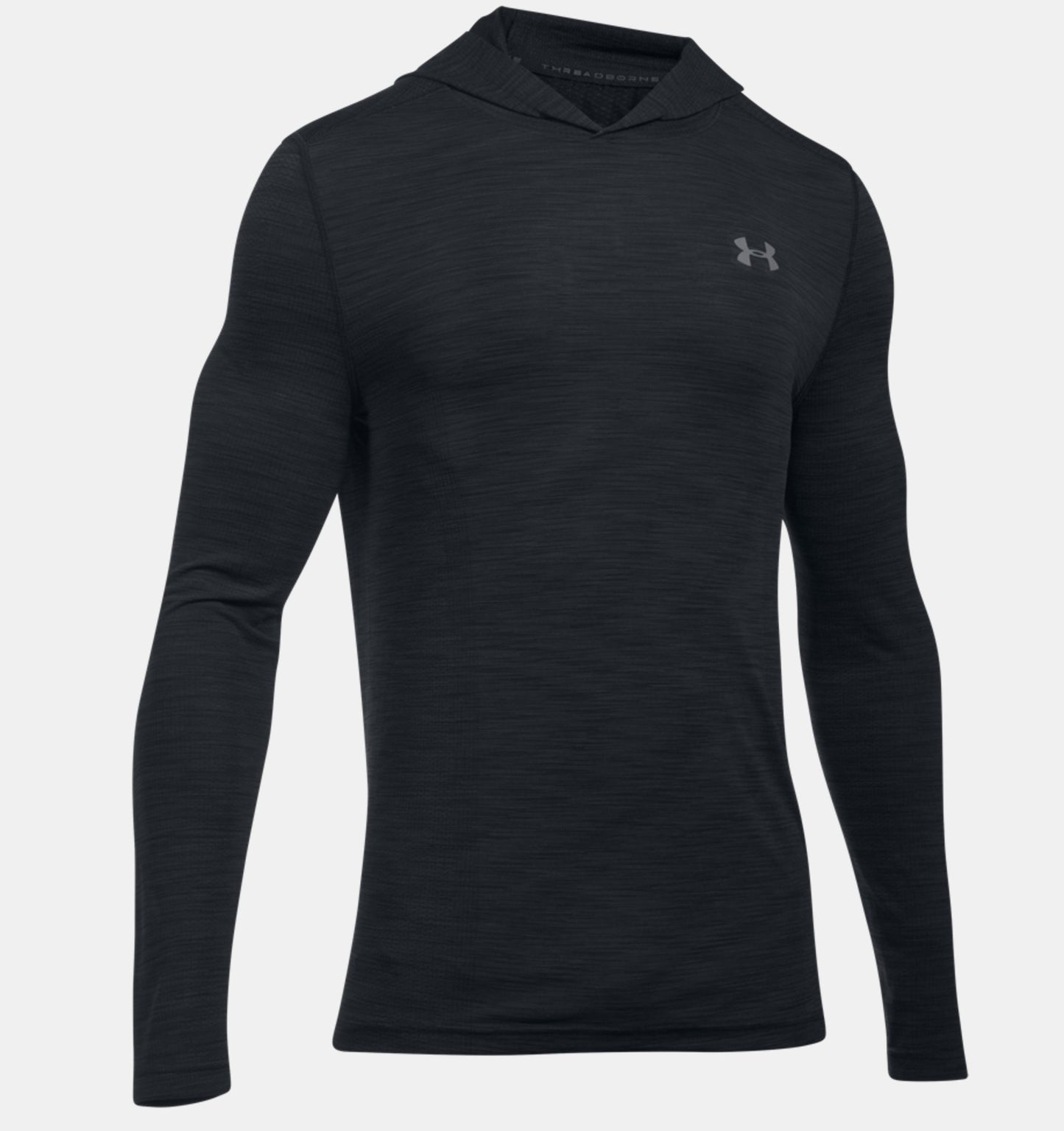 Under Armour Threadborne Seamless Fleece Sudadera con Capucha – Negro