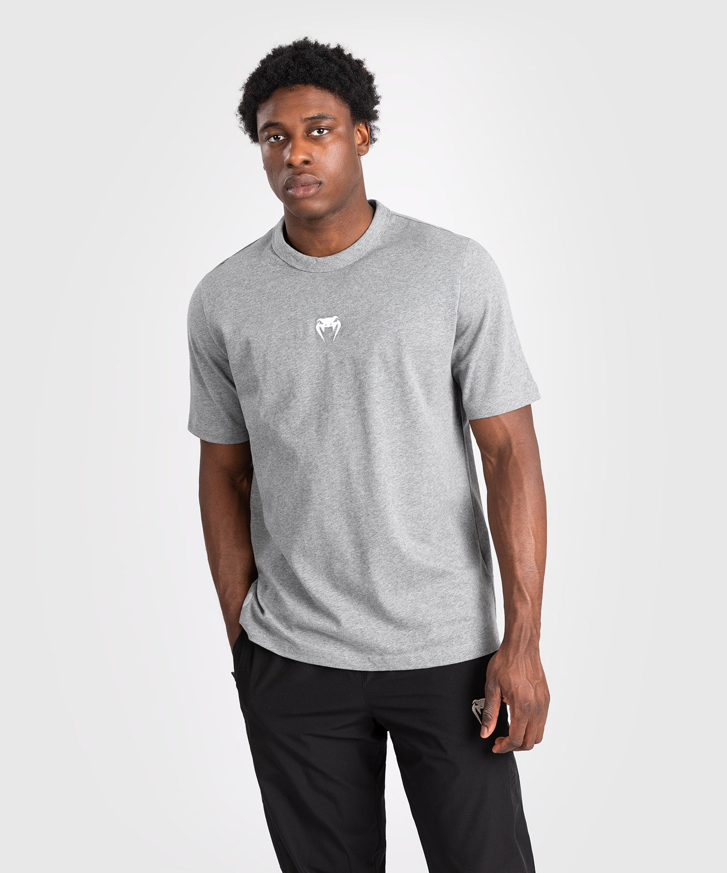Venum Vortex XL Camiseta para Hombre - Gris Claro Jaspeado