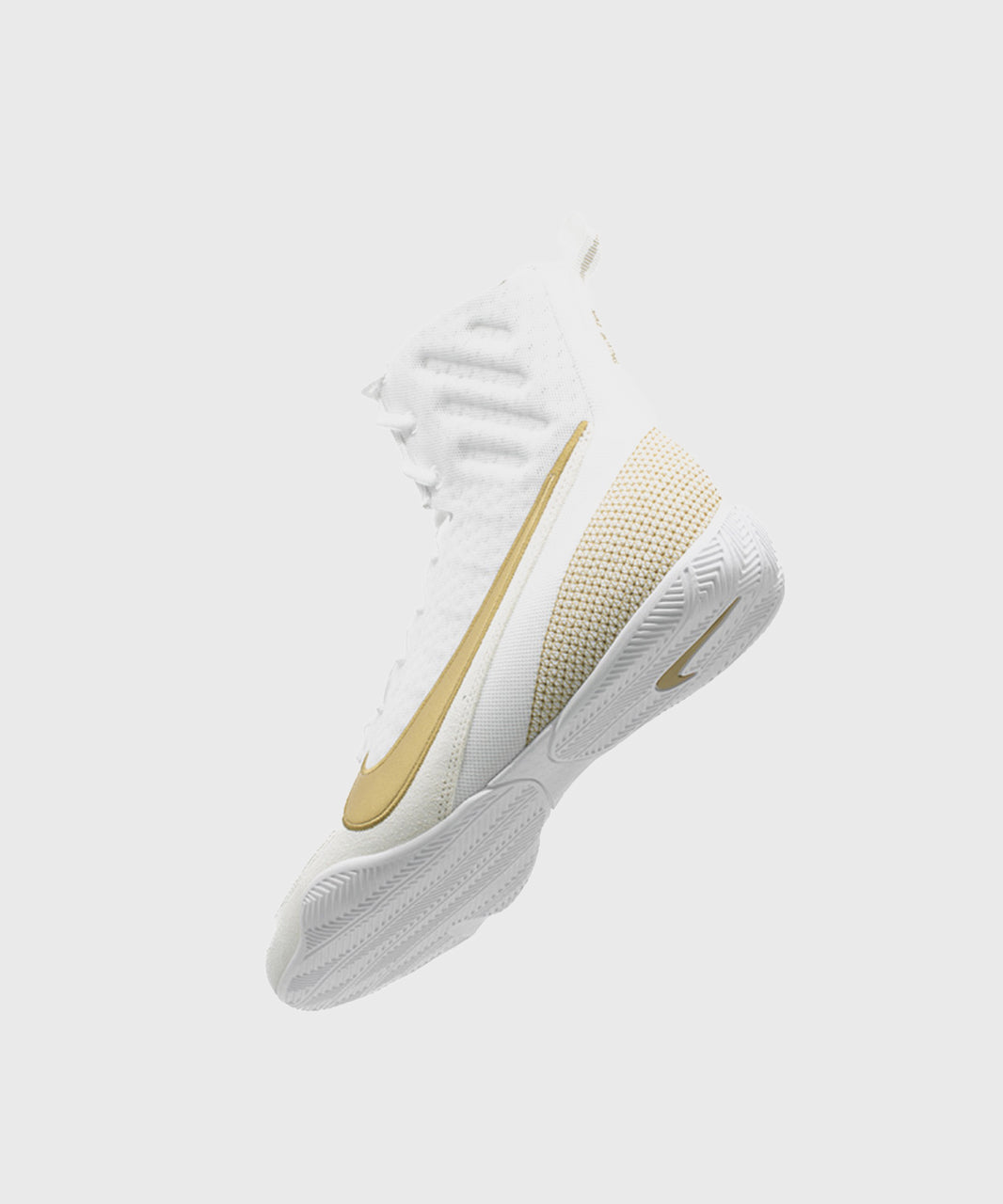 Nike Machomai 3 Halbhohe Boxschuhe - Weiß/Gold