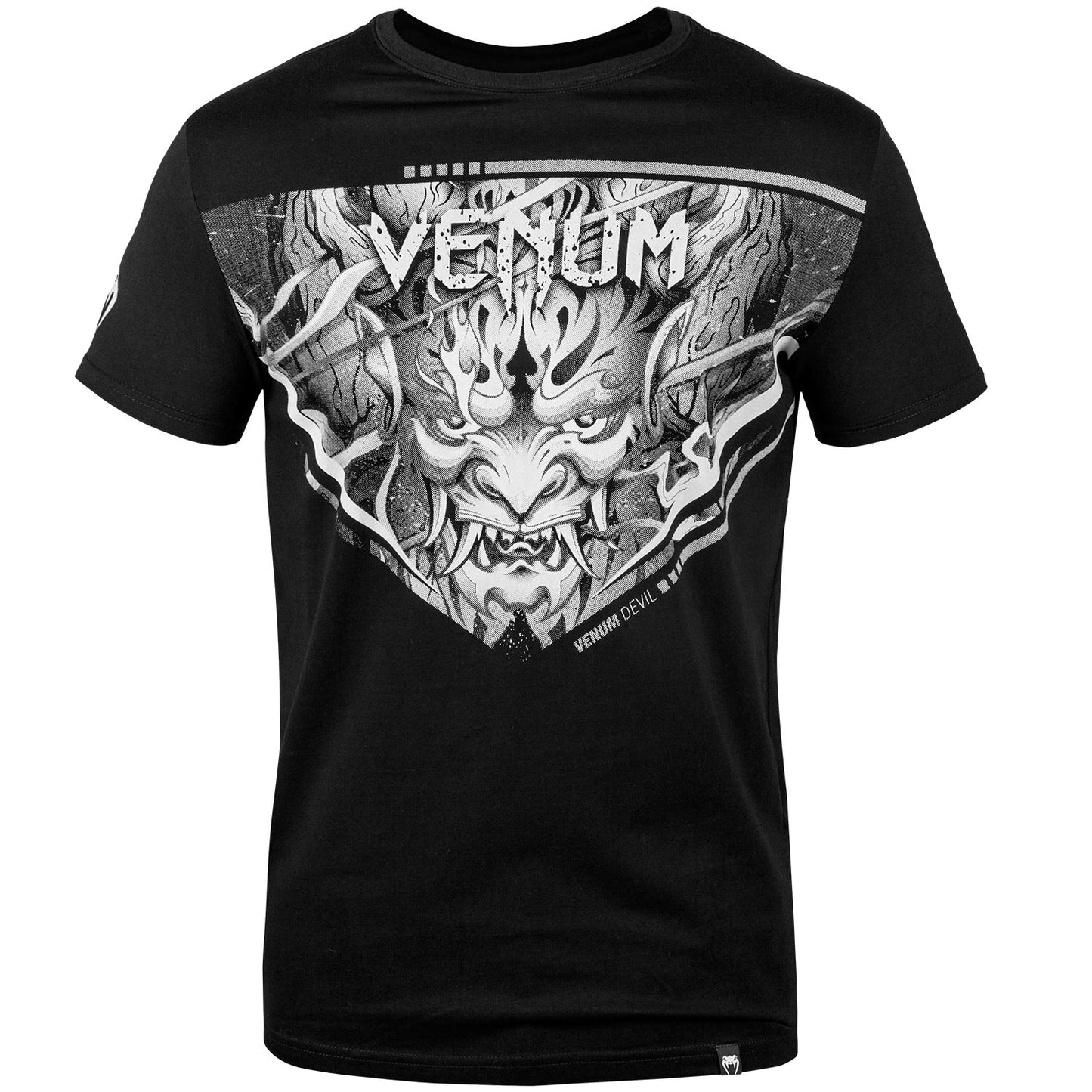Camiseta Venum Gladiator – Blanco/Negro