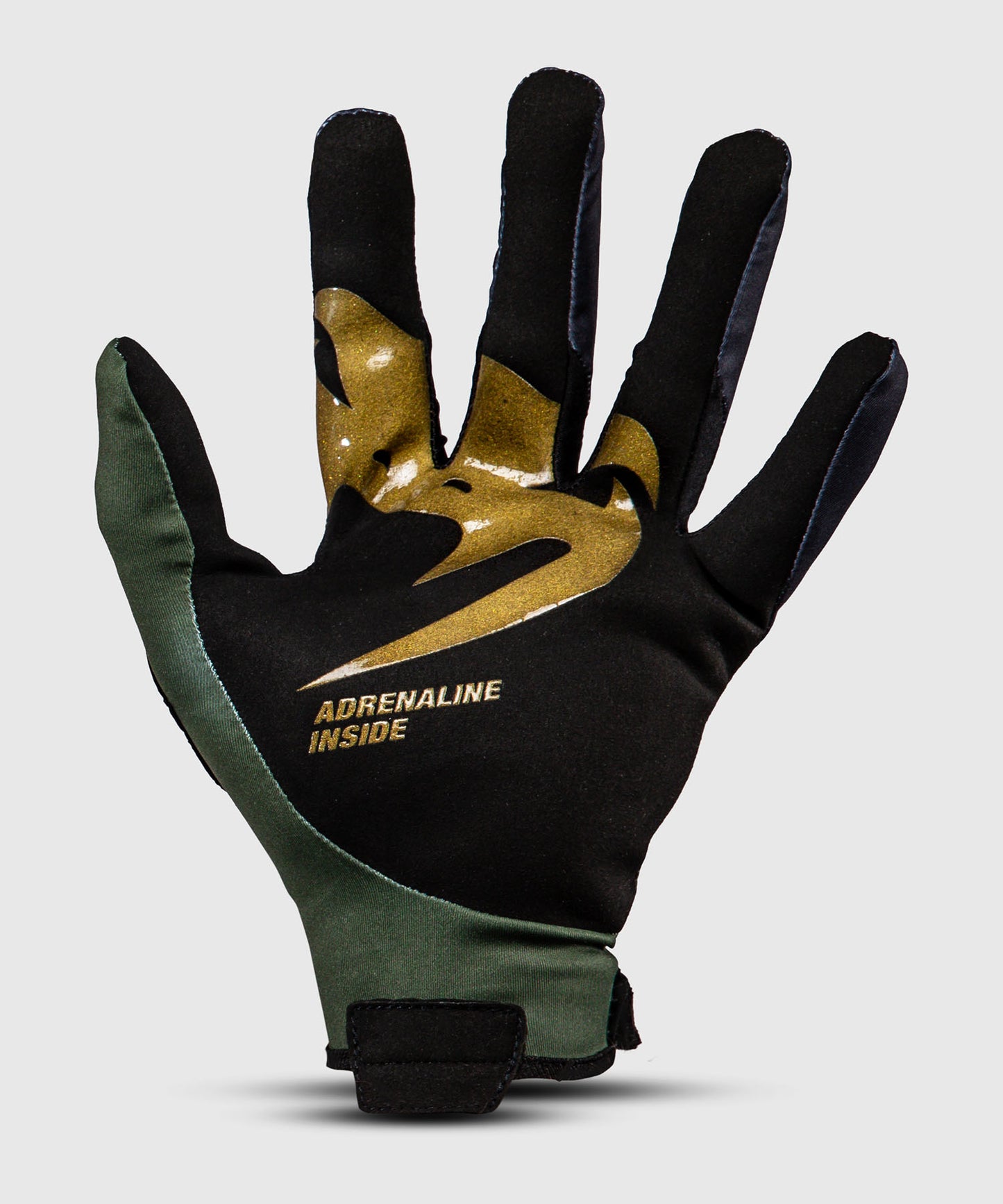 Venum MX Summer Motorsports-Handschuhe - Schwarz/Grün/Gold