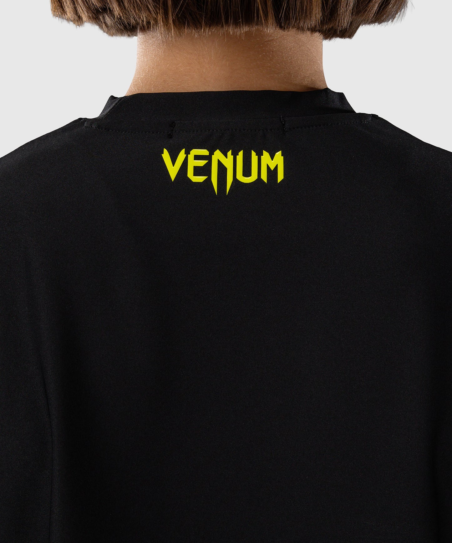 T-shirt Dry Tech Pour Femme Venum Lazer - Noir/Jaune