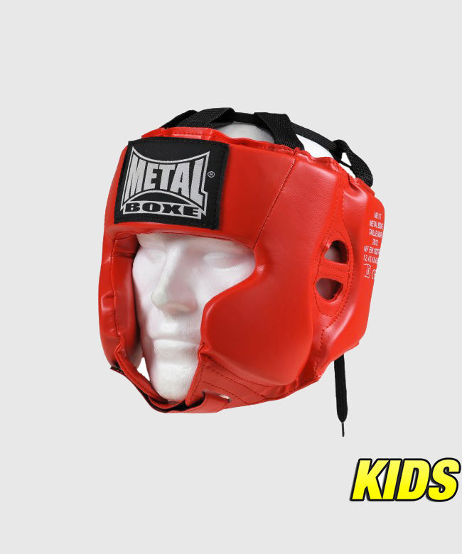 Casque Multiboxe Niño Casco de Boxeo – Rojo