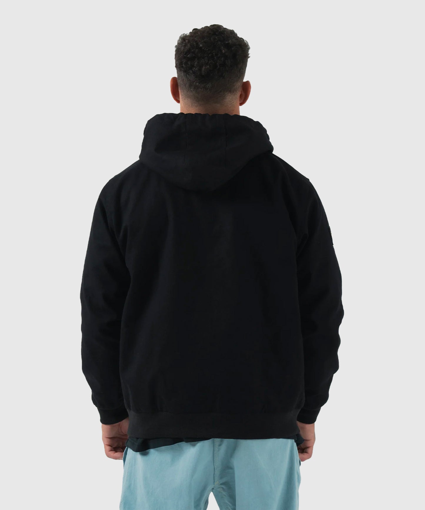 Kingz Canvas Jacke - Schwarz