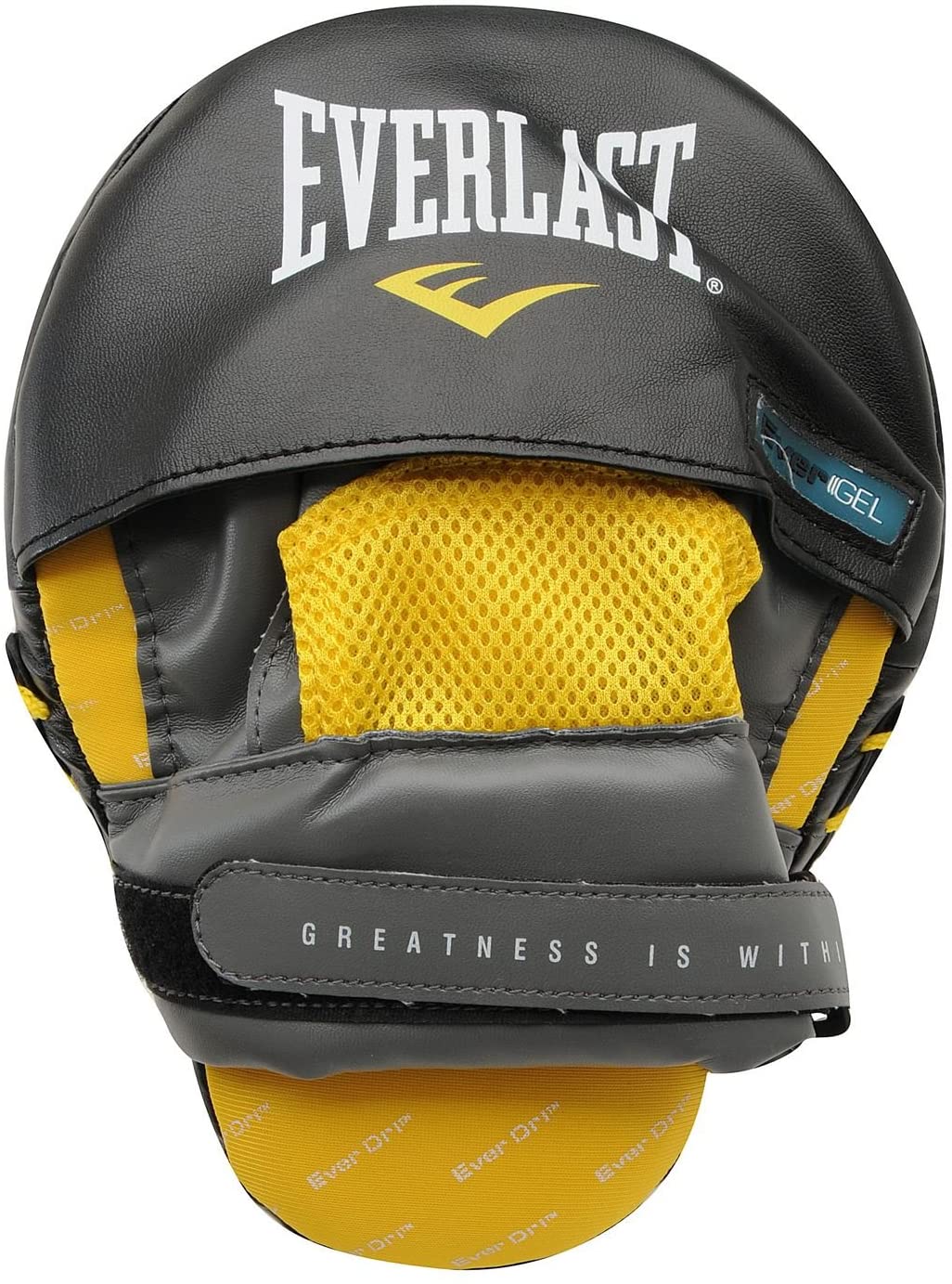 Everlast Evergel Mantis Pratzen – Grau/Gelb