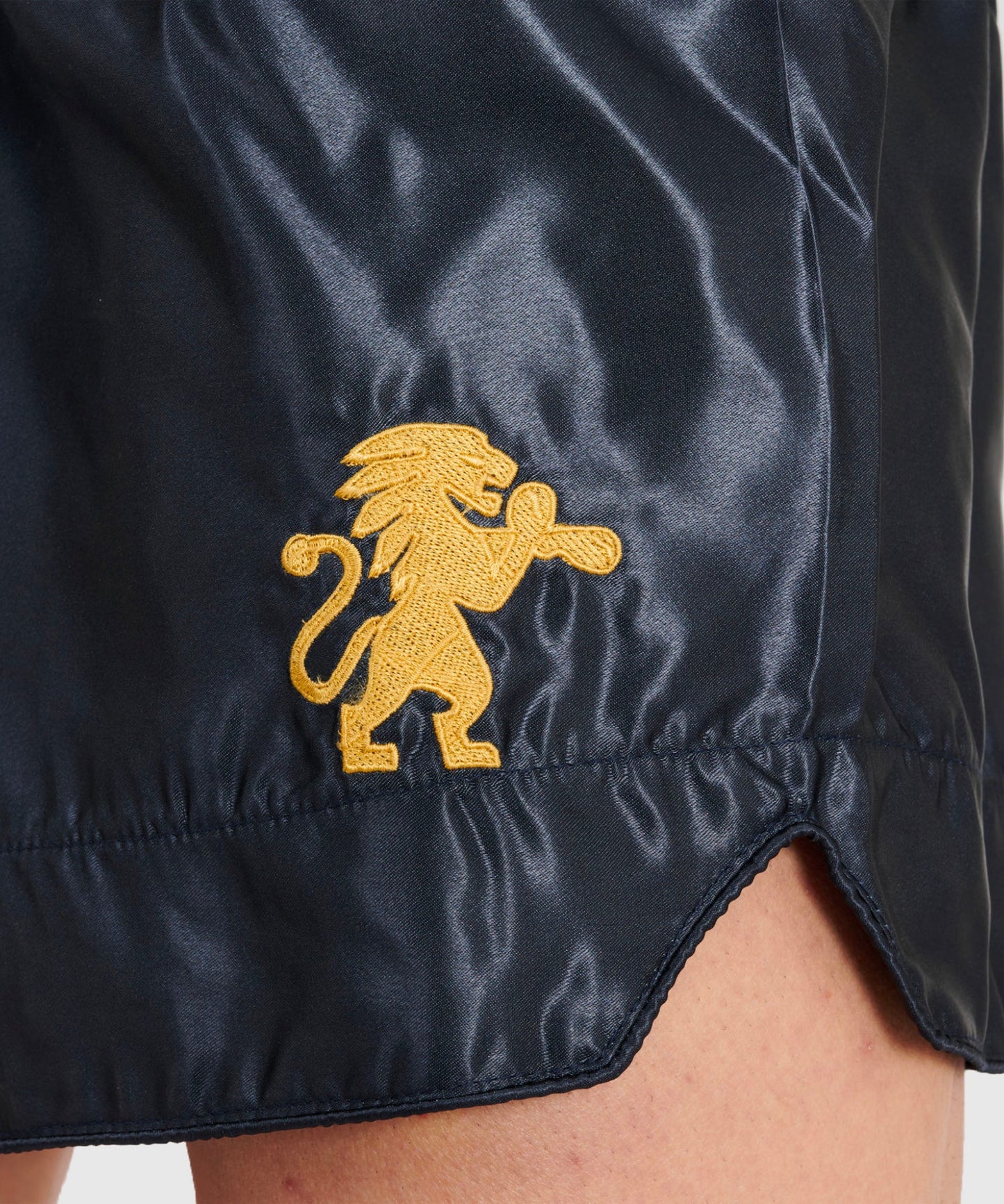 Leone Basic Pantalones de Muay Thai - Azul