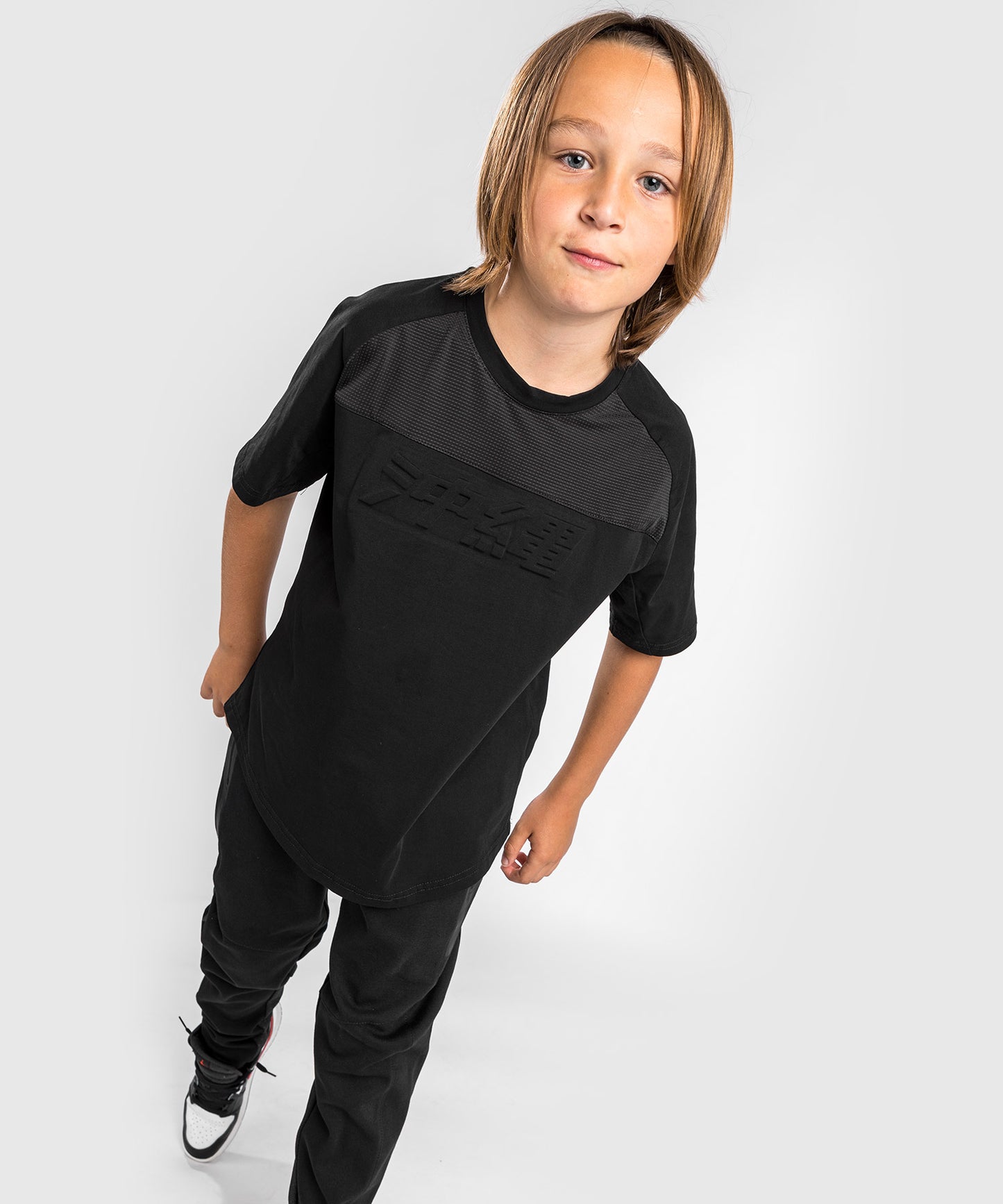 T-shirt Venum Okinawa 3.0 - For Kids - Black/Red