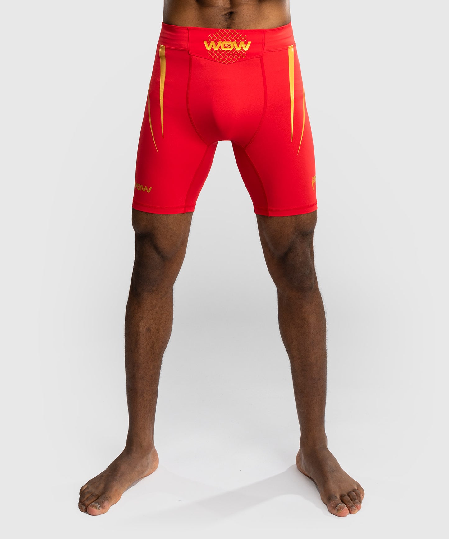 Short de Compression Venum x WOW FC - Rouge/Or