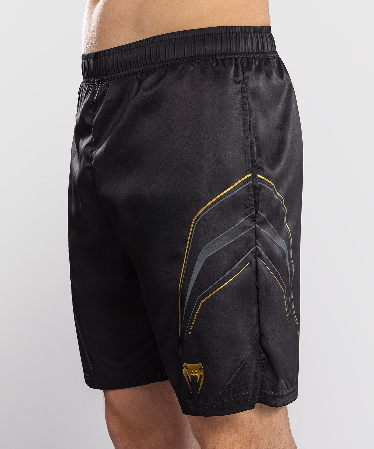 Venum Streamline Trainingsshorts – Schwarz/Gold