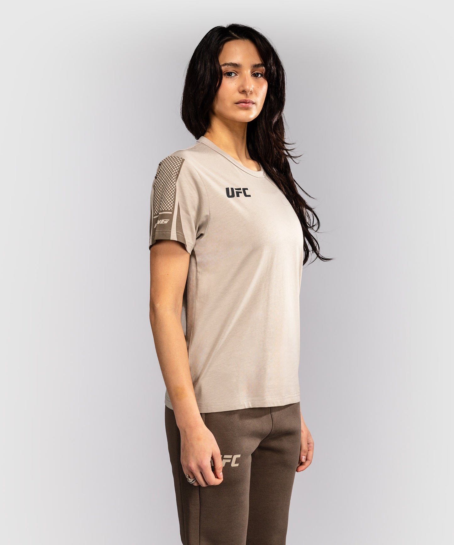 Venum UFC Unity by Venum Authentic Fight Week Women's Short Sleeve T-Shirt - Sand