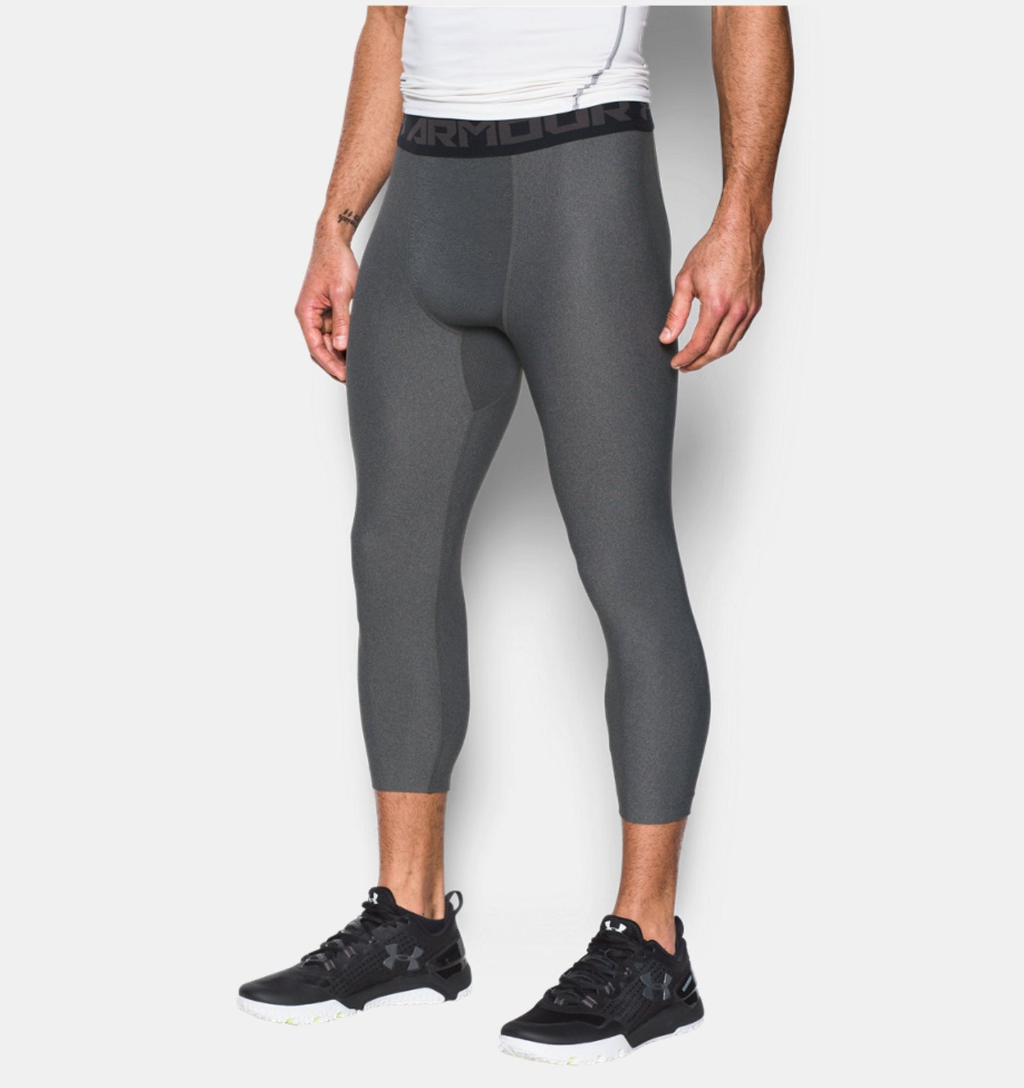 Legging Under Armour HeatGear® pour homme - Gris/Noir