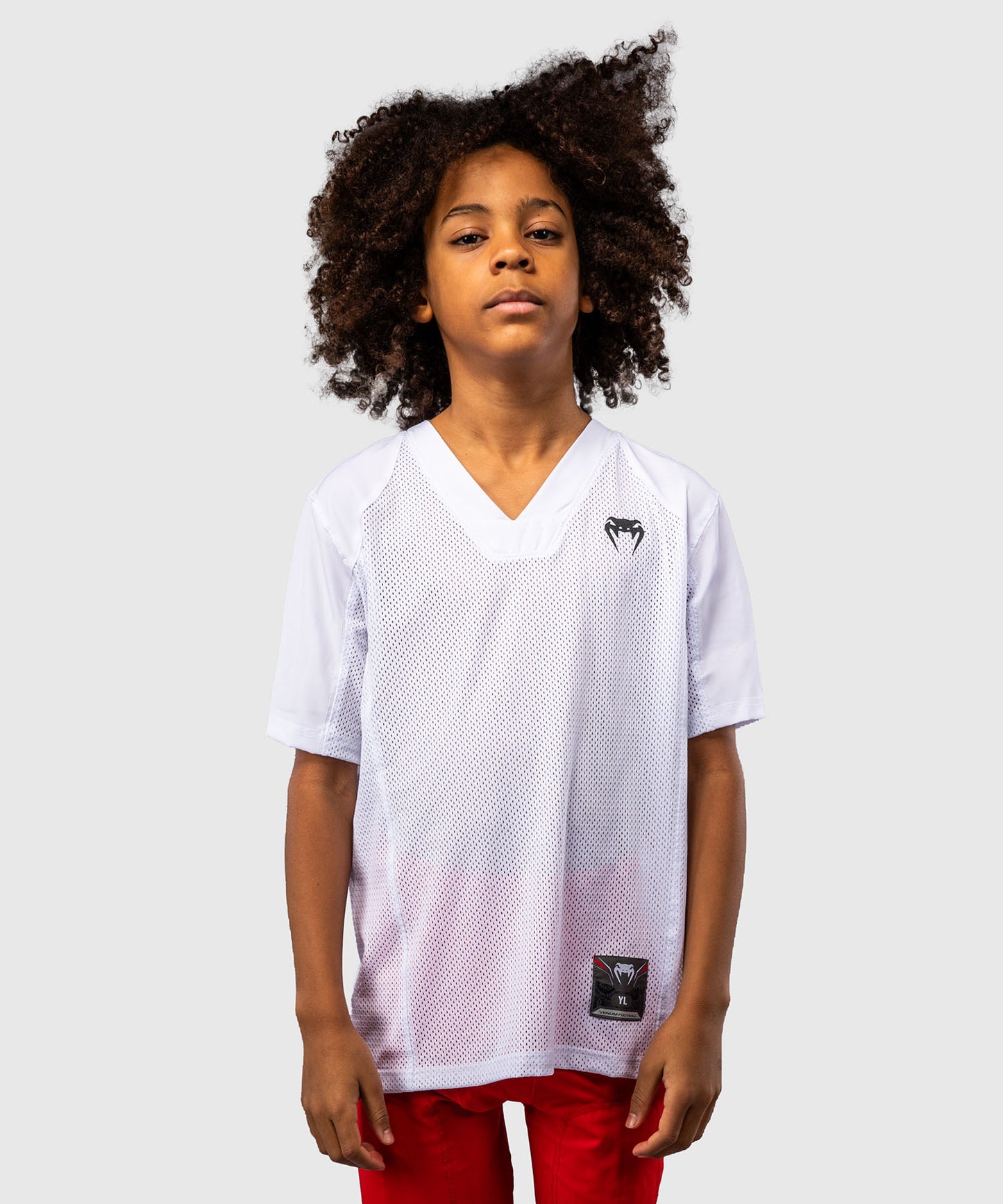 Venum Elite Football Camiseta de Fútbol Manga Corta Para Niños - Blanco