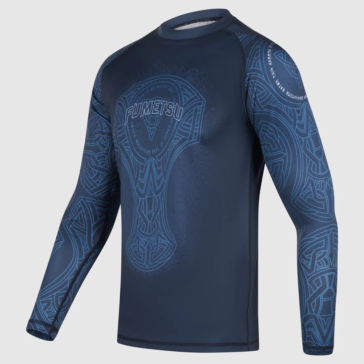 Fumetsu Mjolnir Rashguard de Manga Larga - Azul