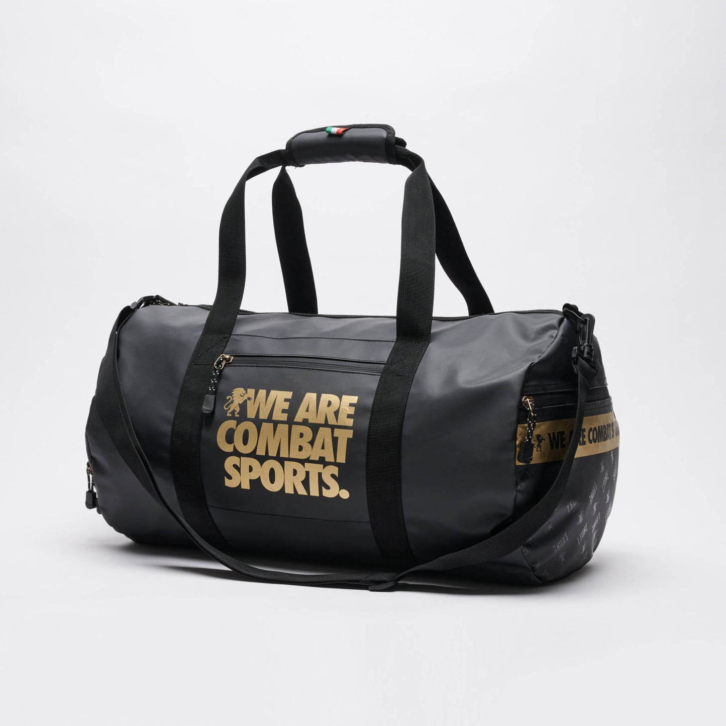 Leone Duffle Dna Bolsa de Deporte – Negro/Dorado