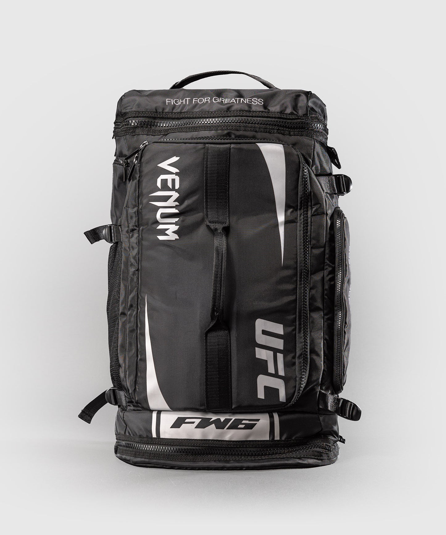 UFC Unity by Venum Authentic Fight Week Gear Bag – Black/White