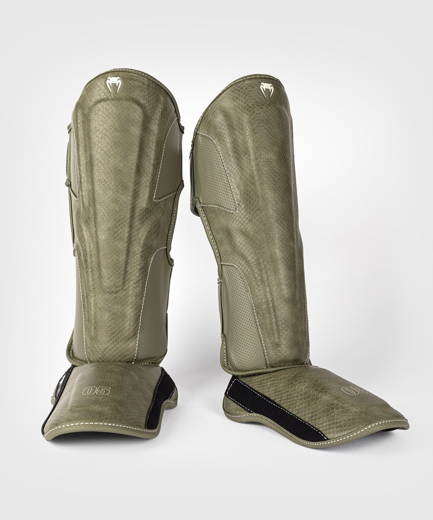 Venum Impact Evo Scales Schienbeinschoner – Army Green