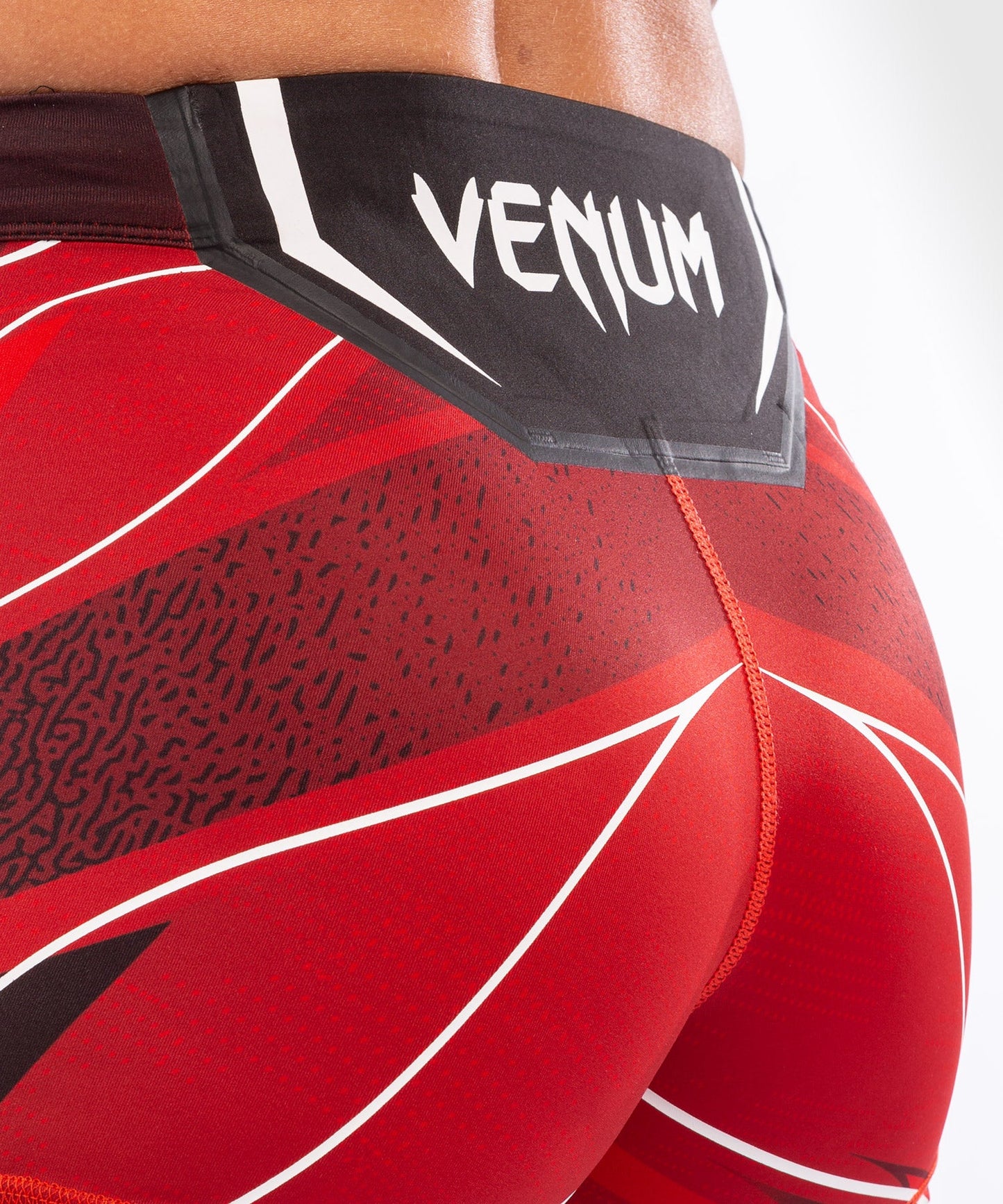 Women's UFC Venum Authentic Fight Night Compression Shorts - Short - Red