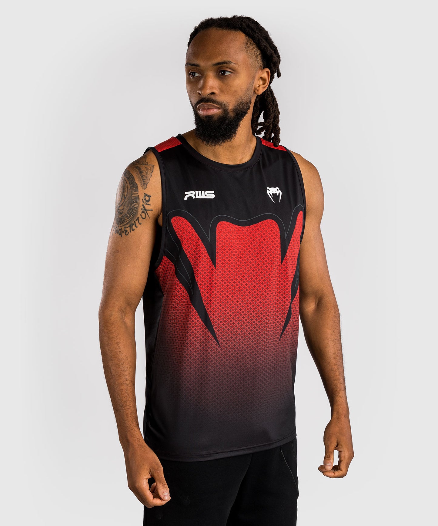 Venum x RWS 2.0 Men’s Dry-Tech Tank Top – Schwarz/Rot
