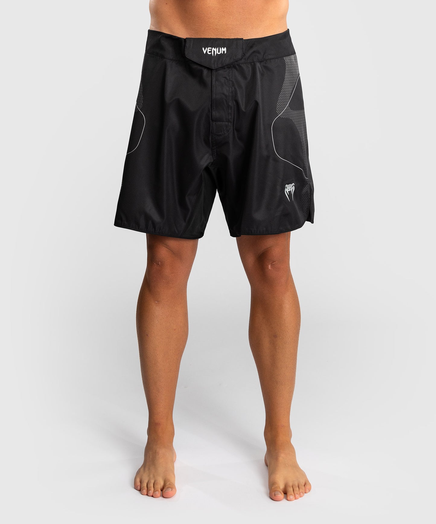 Venum Nexus Fight Shorts – Schwarz/Silber