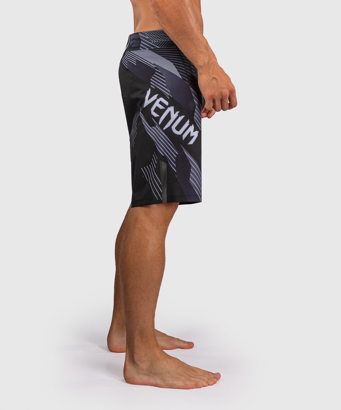 Venum No-Gi 6.0 Pantalón Corto de Combate - Negro/Blanco