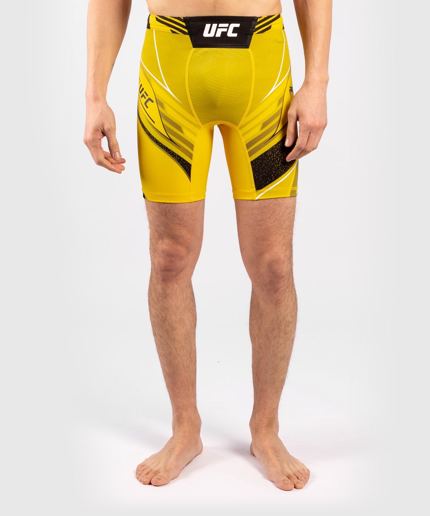 Men's UFC Venum Authentic Fight Night Compression Shorts - Short - Yellow