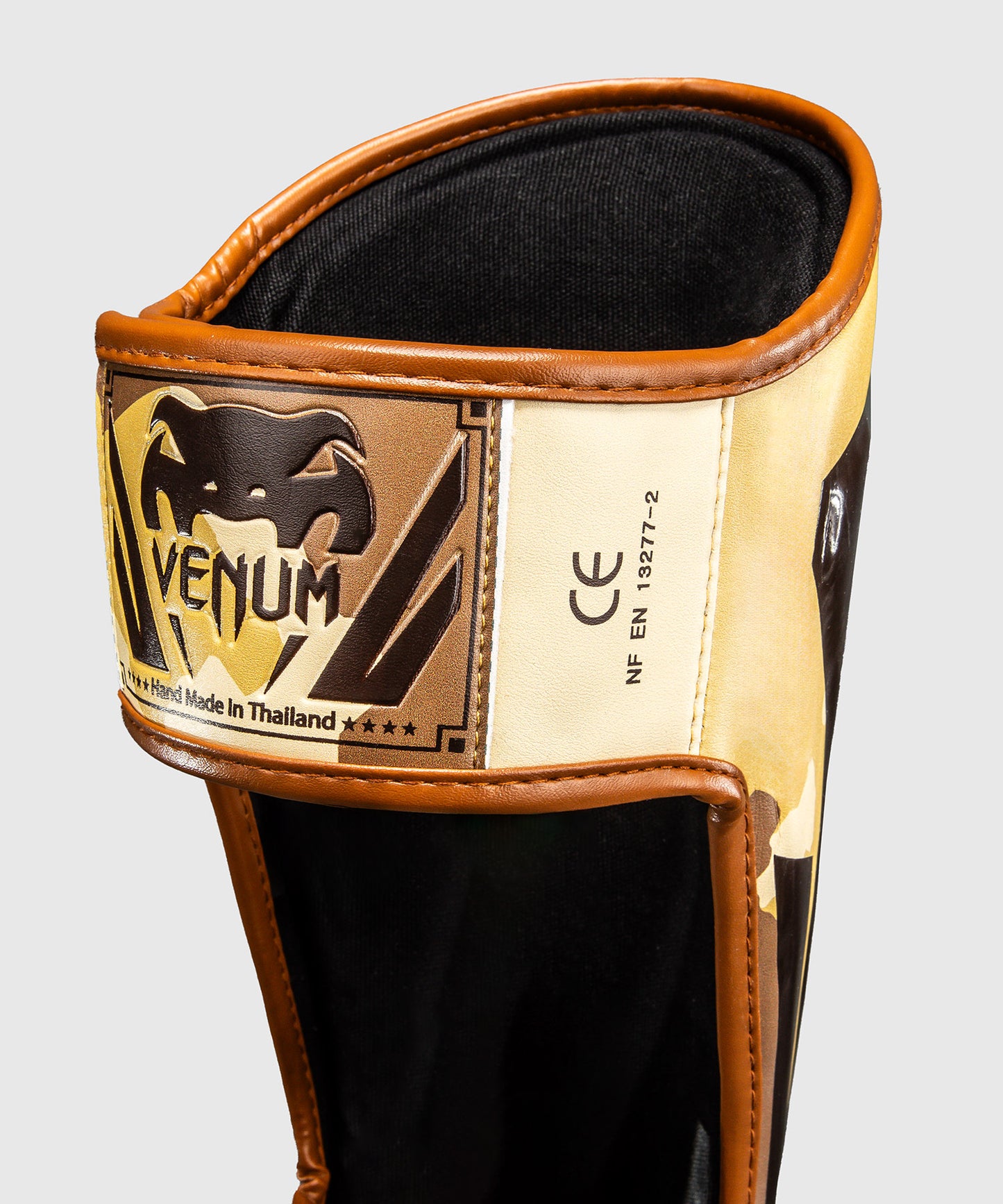 Venum Elite Paratibie - Beige Chiaro/Marrone