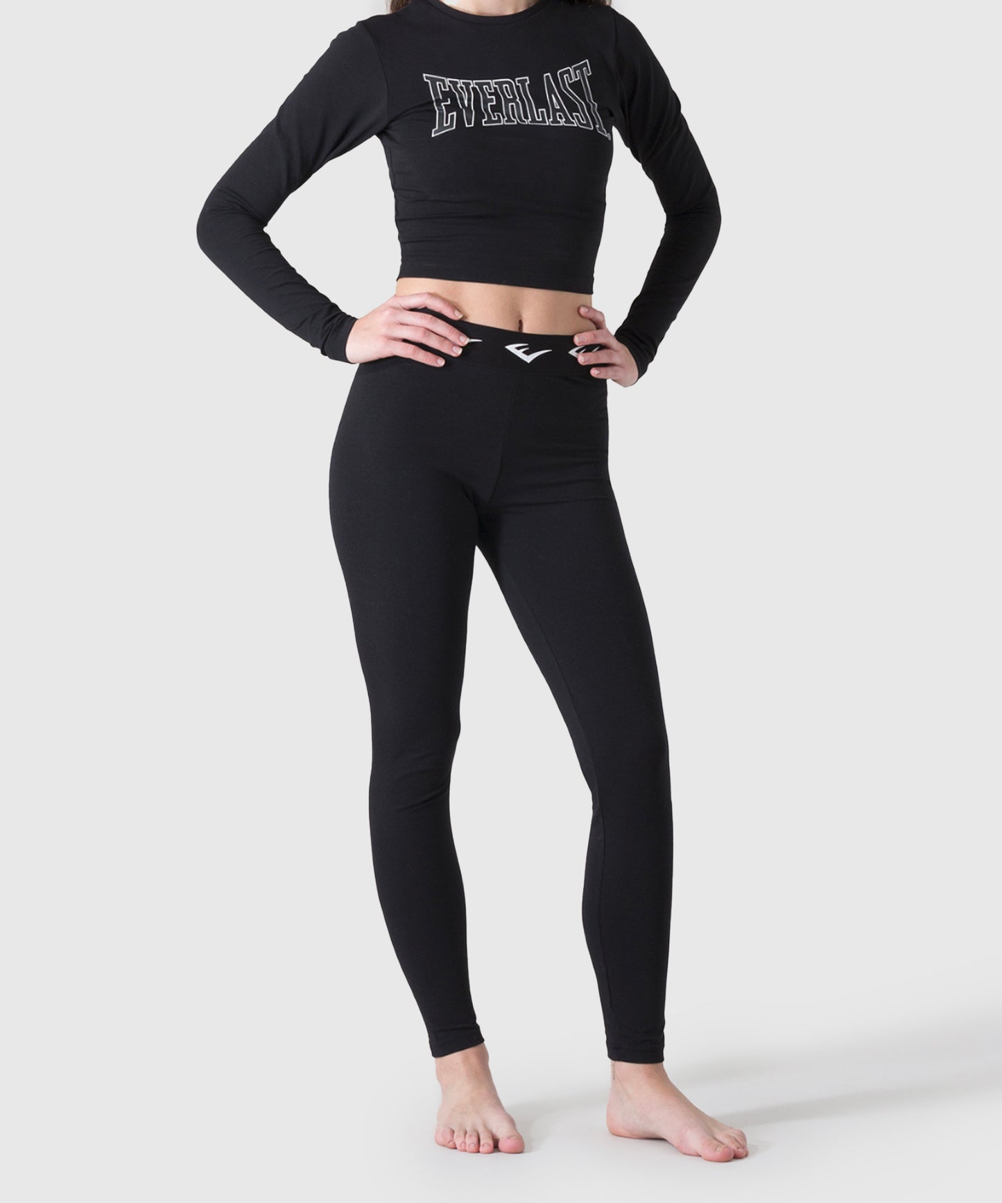 Everlast Damen Leggings - Schwarz