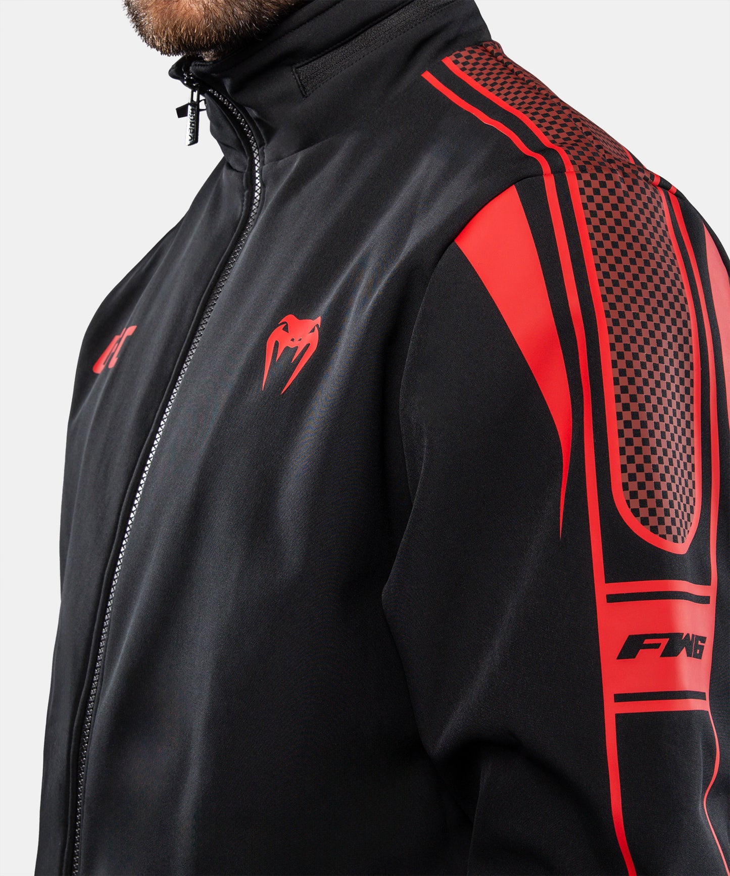 Venum UFC Unity by Venum Authentic Fight Week Men's Zip Hoodie - Black