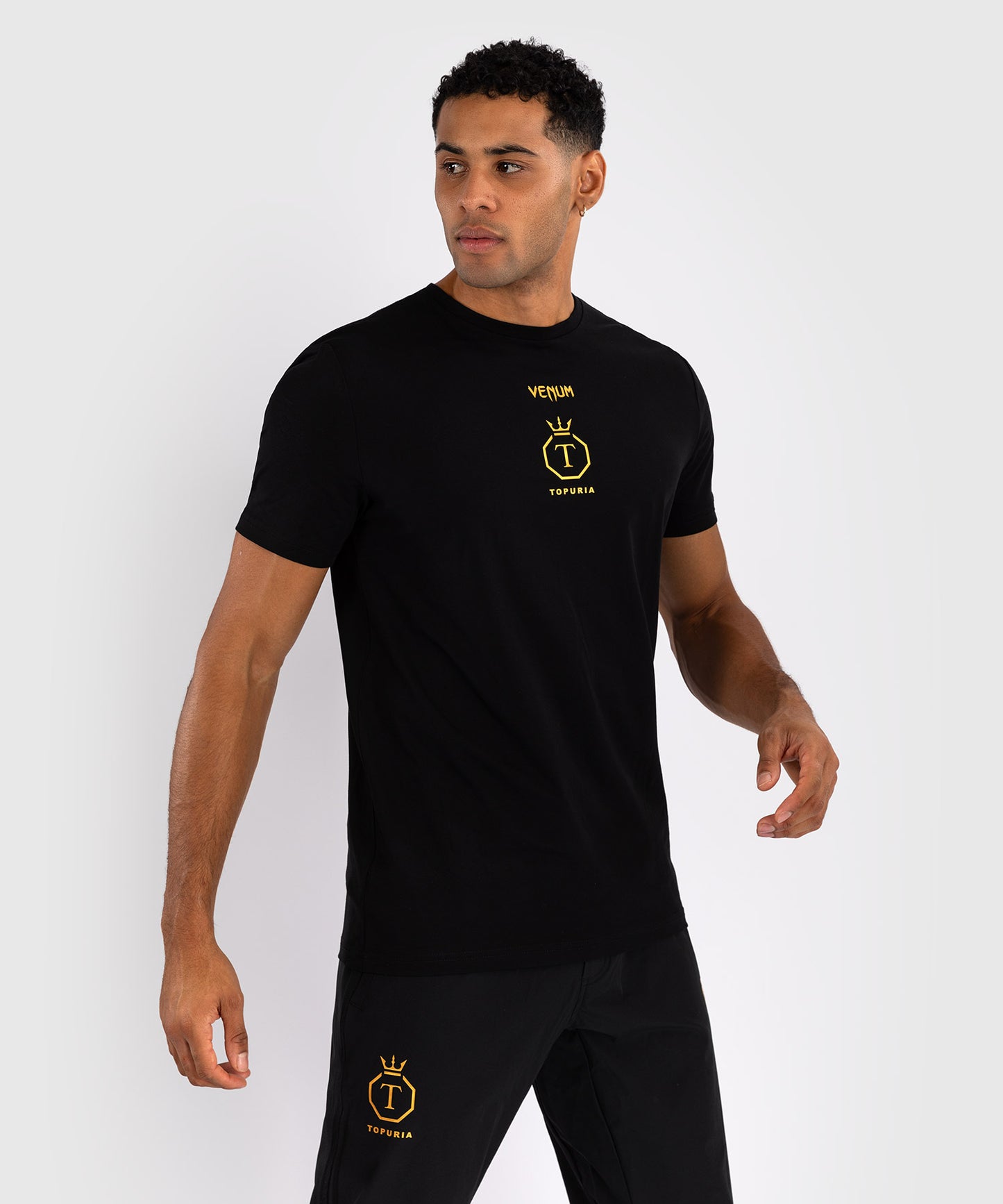 T-Shirt Venum x Topuria Unmatched Edition - Noir/Or