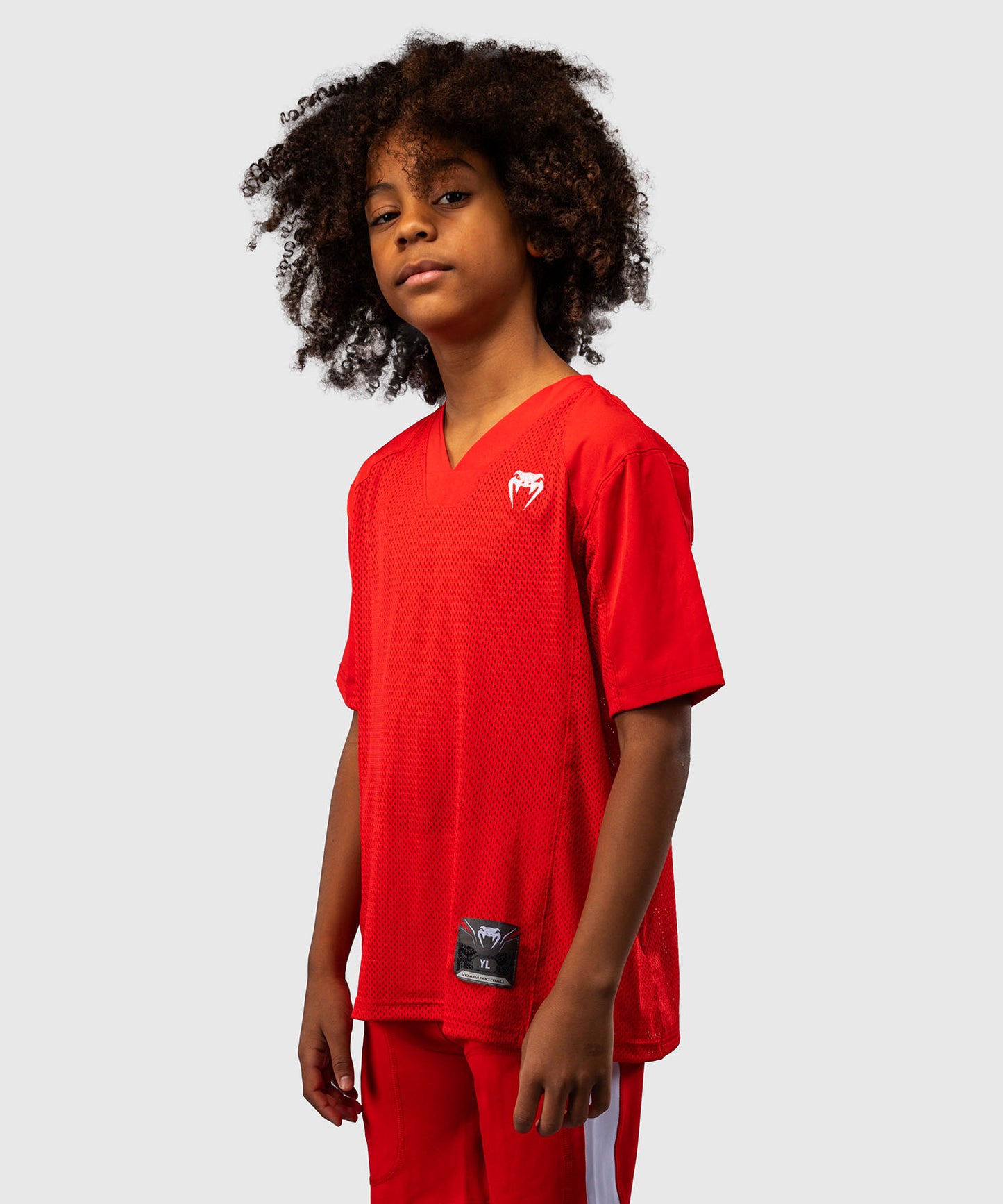 Venum Elite Kids Football Short Sleeve Jersey - Red