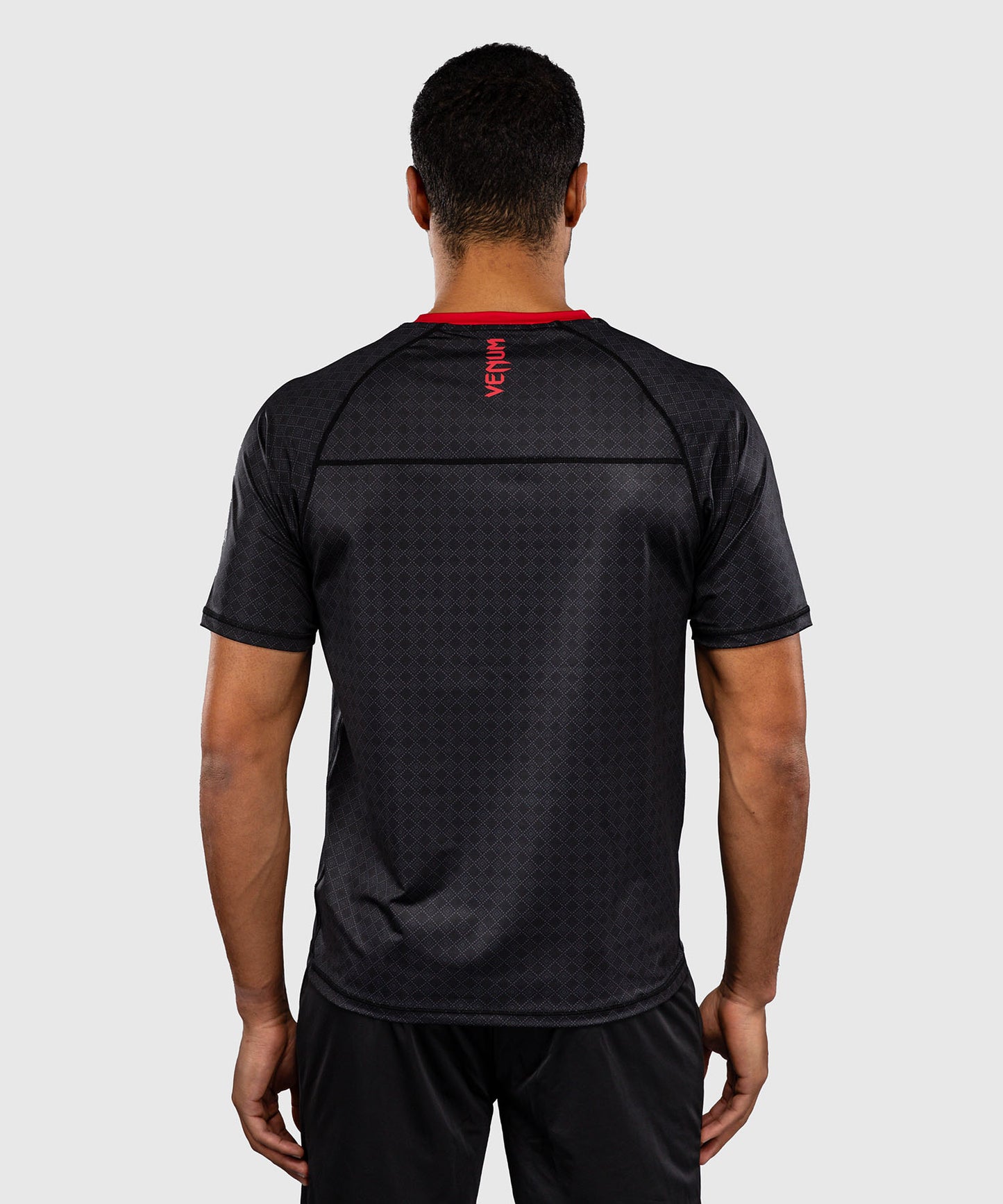 T-shirt Dry Tech Venum x Roger Gracie Signature - Noir/Rouge