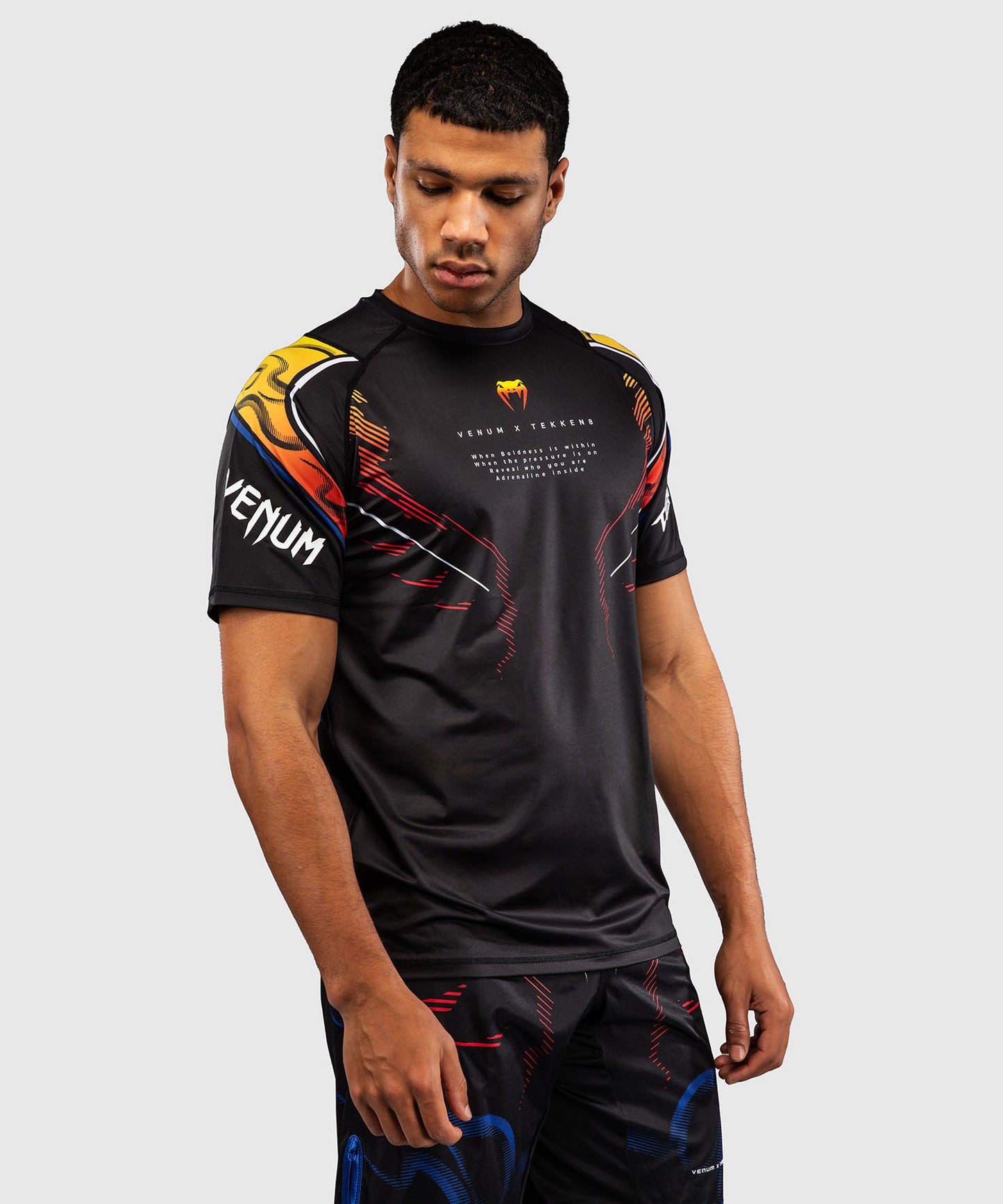 T-shirt Dry Tech Yoshimitsu Venum x TEKKEN 8 - Noir/Orange