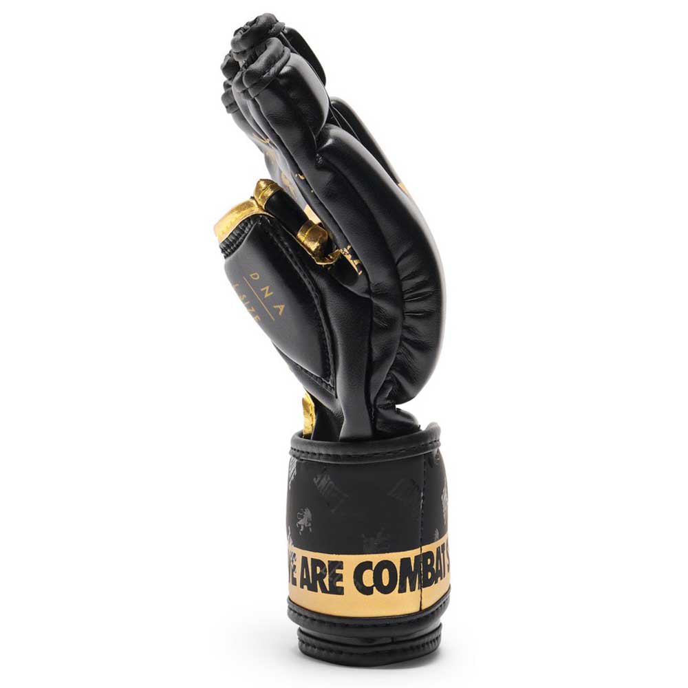 Leone DNA MMA-Handschuhe - Schwarz/Gold