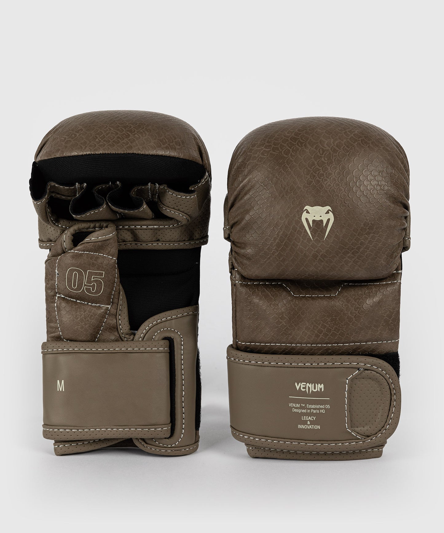 Venum Impact Evo Scales Guantoni da Sparring MMA - Grigio scuro