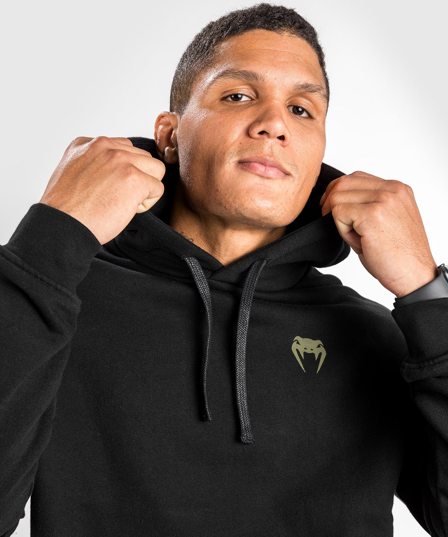 Sweatshirt à Capuche Venum Fangs - Coupe Oversize - Noir