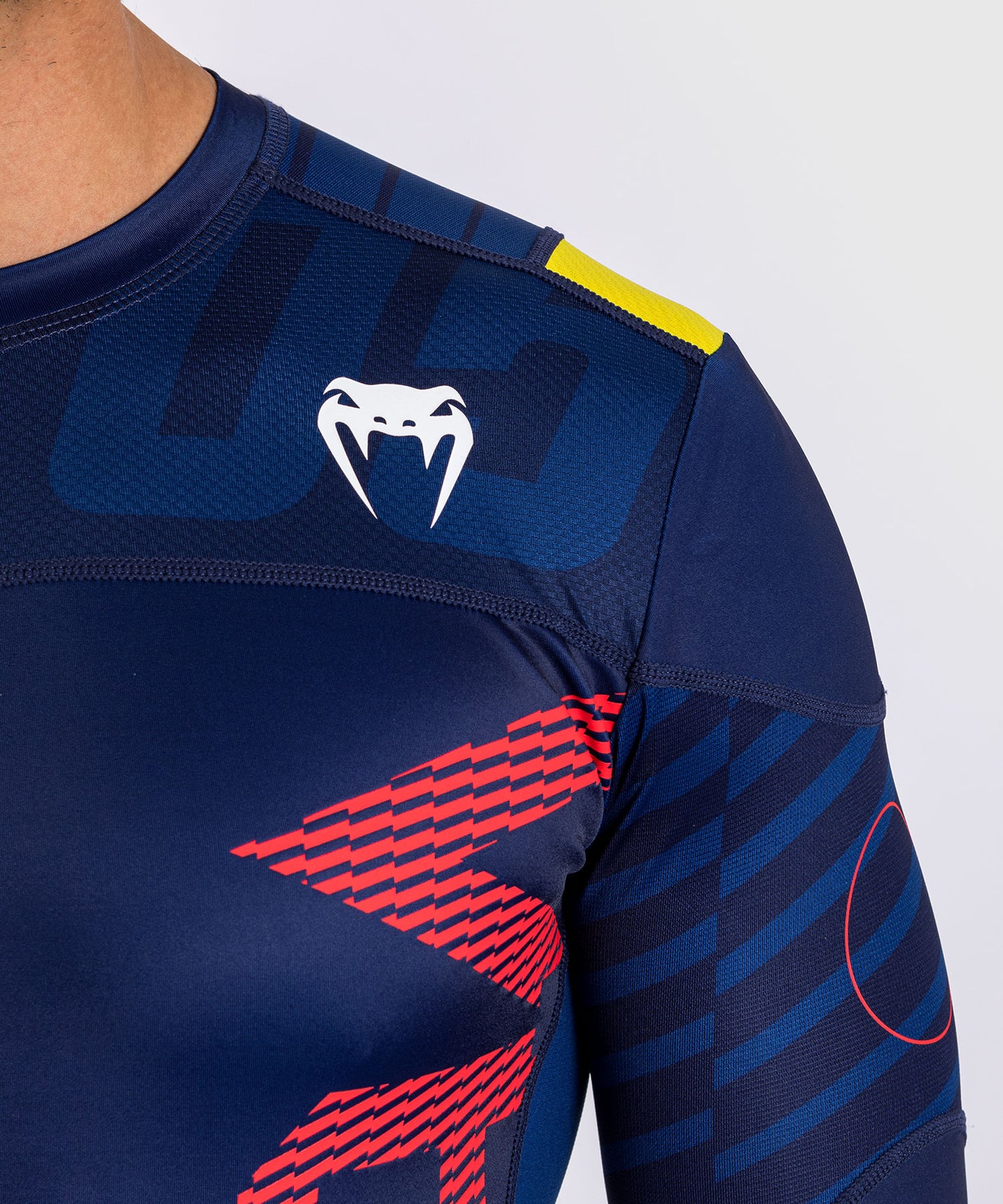 T-shirt Compression à Manches Longues Venum Sport 05 - Bleu/Jaune