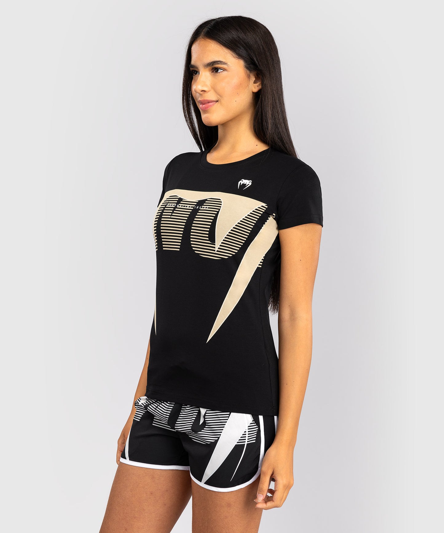 Venum Adrenaline Women's T-Shirt - Black/ Ivory
