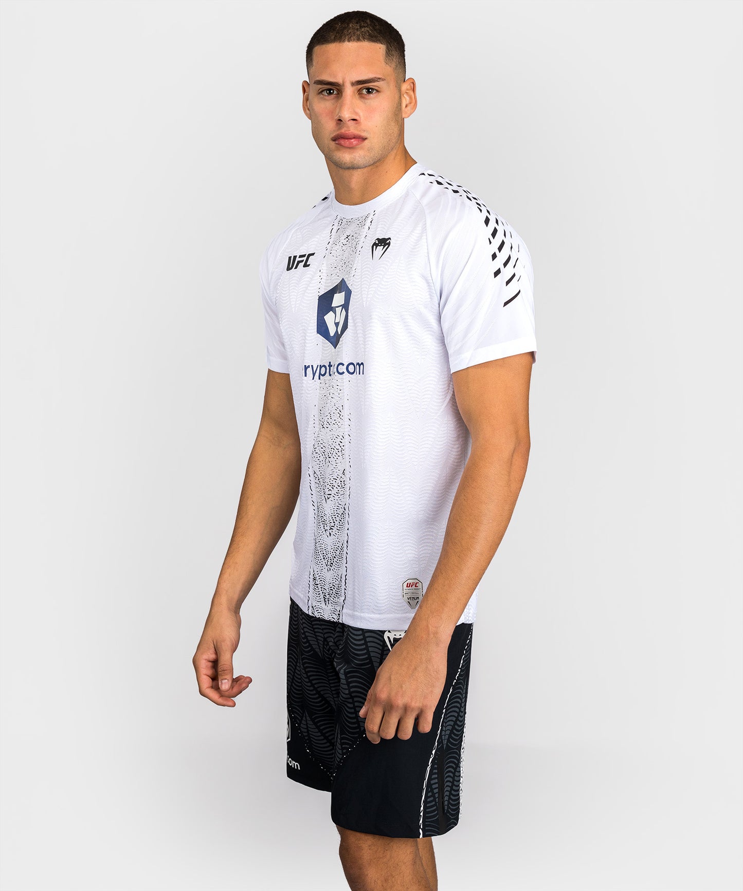 Men's UFC Zenith by Venum White Authentic Fight Night Walkout Jersey
