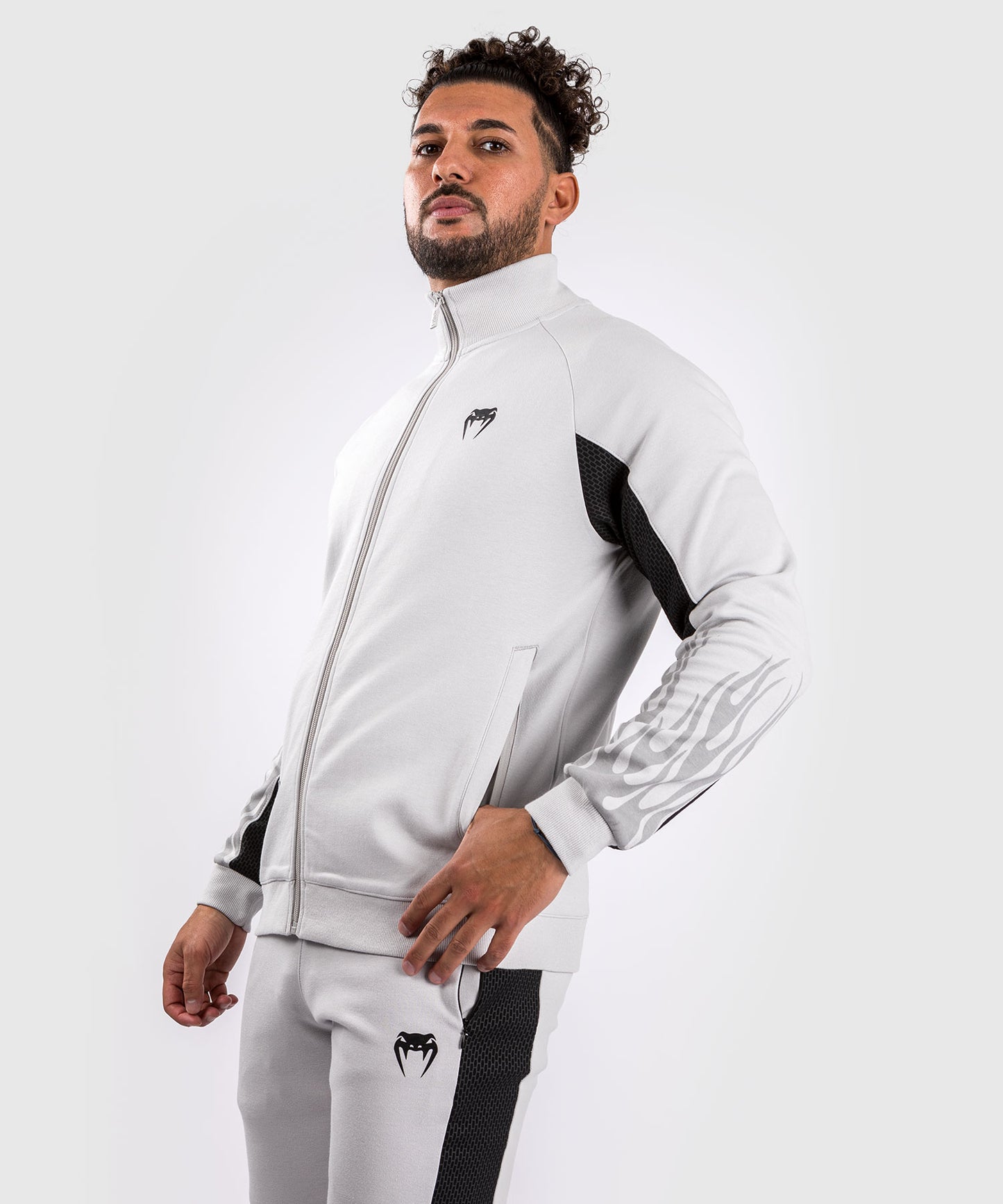 Veste zippée pour Homme Venum x Dodge Demon 170 - Gris