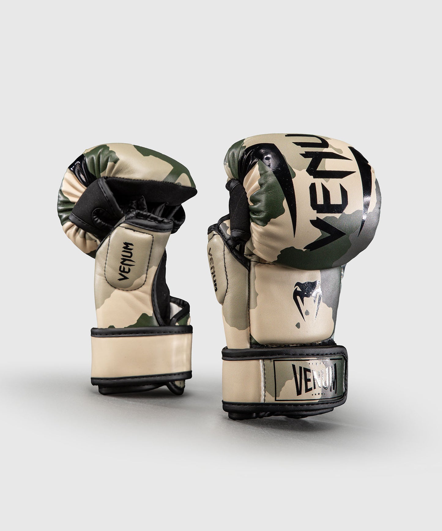 Venum Elite Guanti da Sparring - Kaki/Bianco Sporco